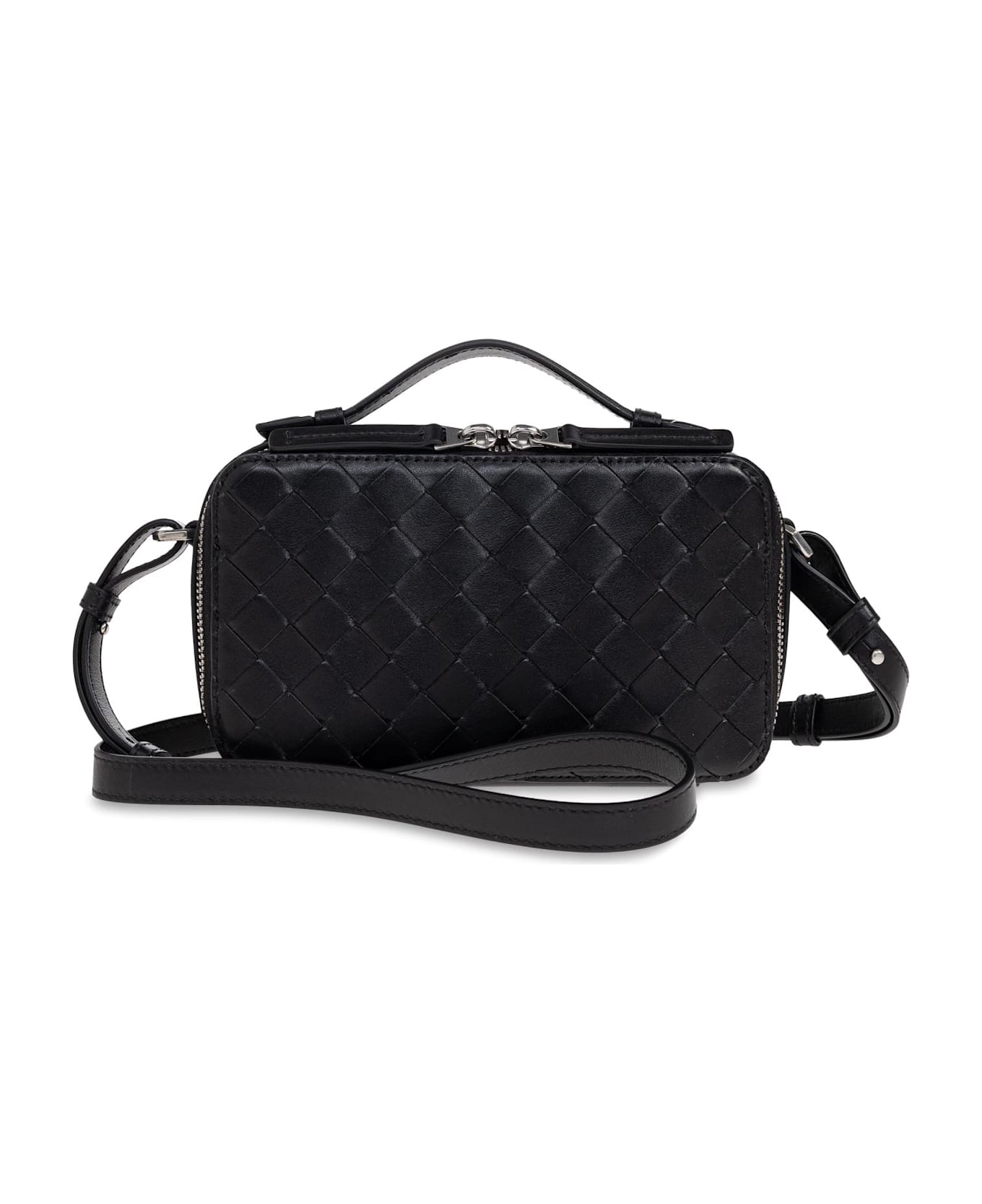 Bottega Veneta Leather Handbag - Black