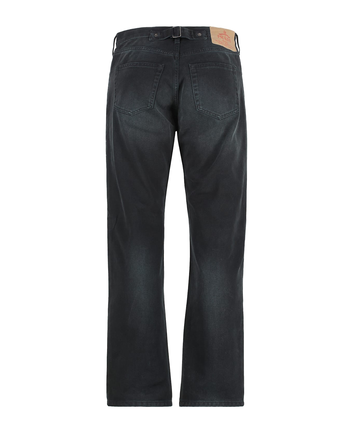 Prada Straight Leg Jeans - black