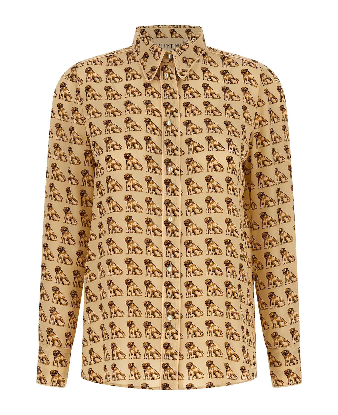 Valentino Garavani Petit Charles Print Shirt - White