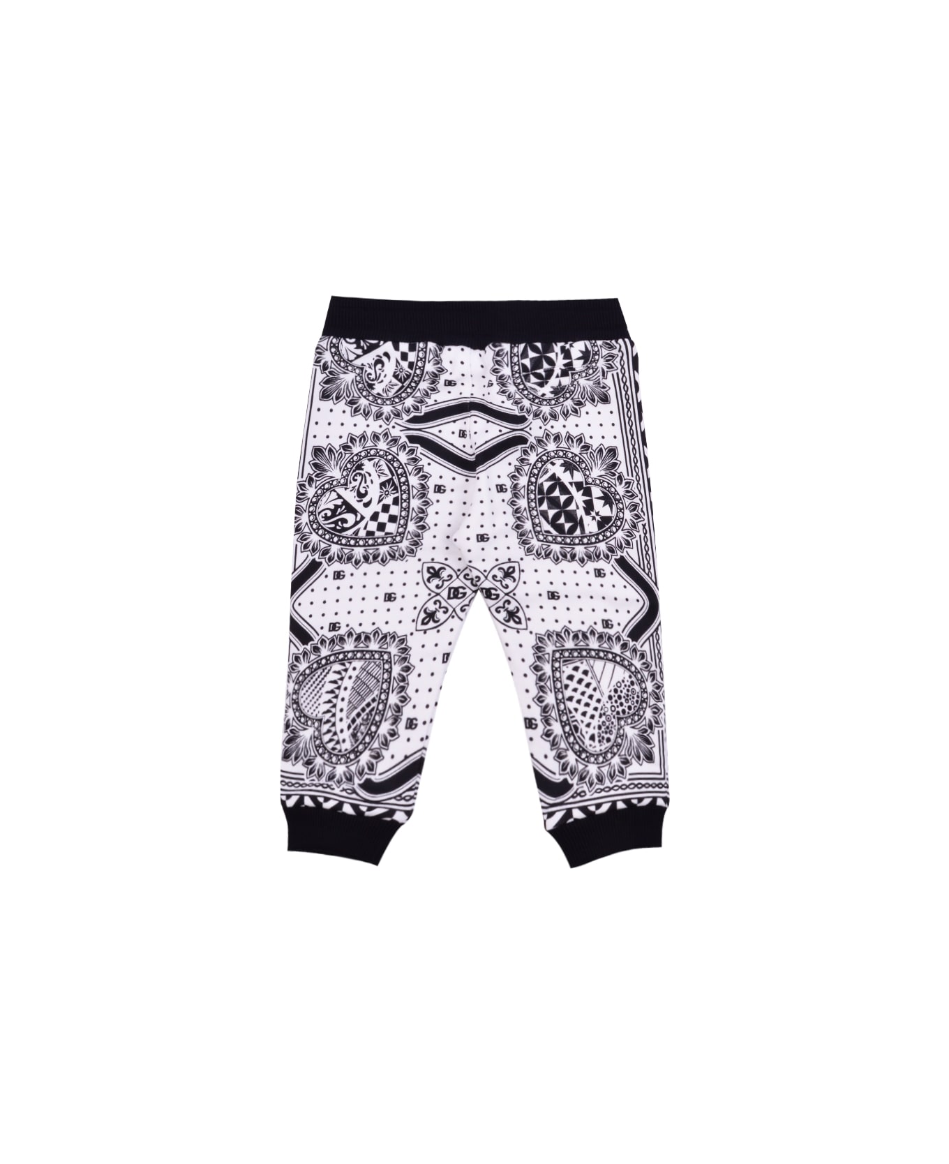 Dolce & Gabbana Jersey Jogging Pants - Multicolor