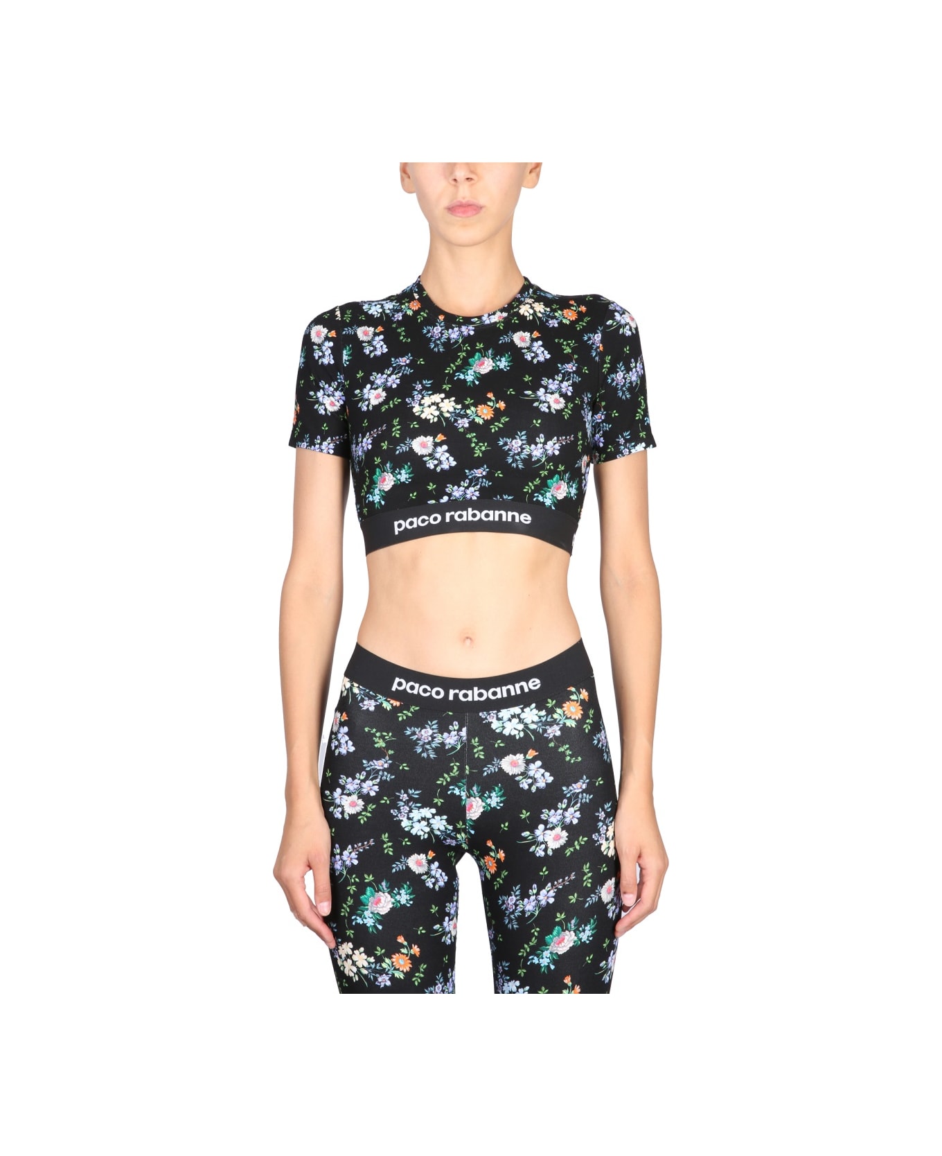 Paco Rabanne Top Cropped - MULTICOLOUR トップス