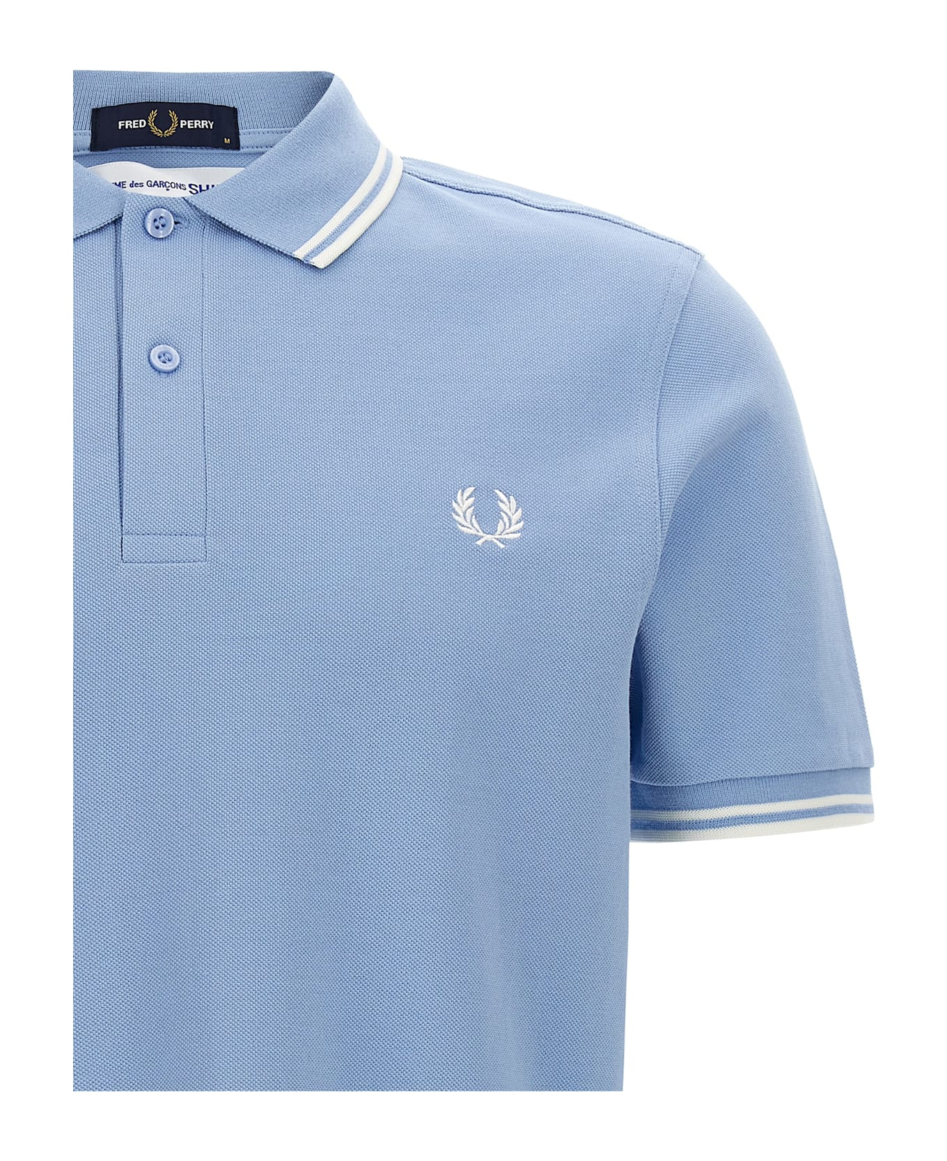 Comme des Garçons Shirt Polo Comme Des Garçons Shirt X Fred Perry - Light Blue