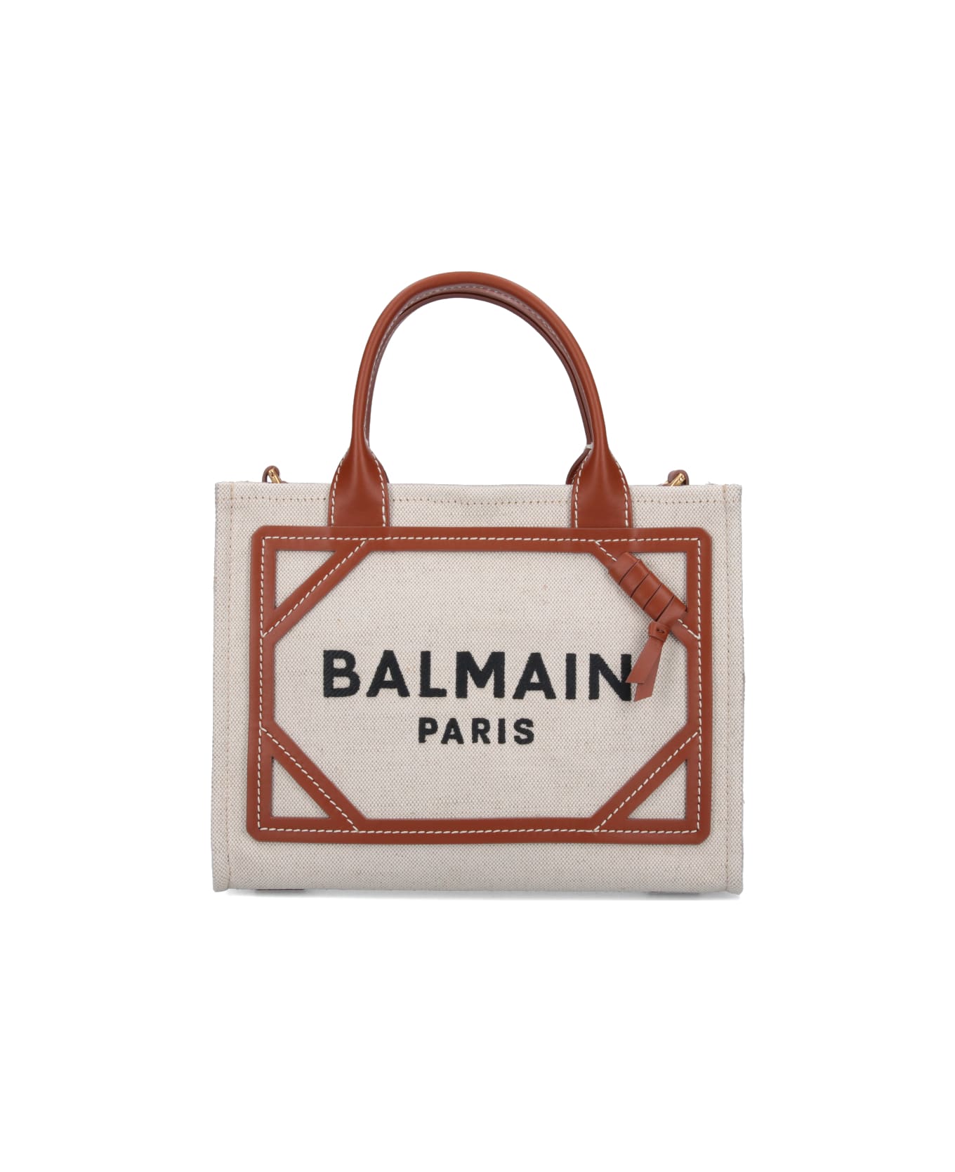 Balmain 'b-army' Tote Bag - Crema