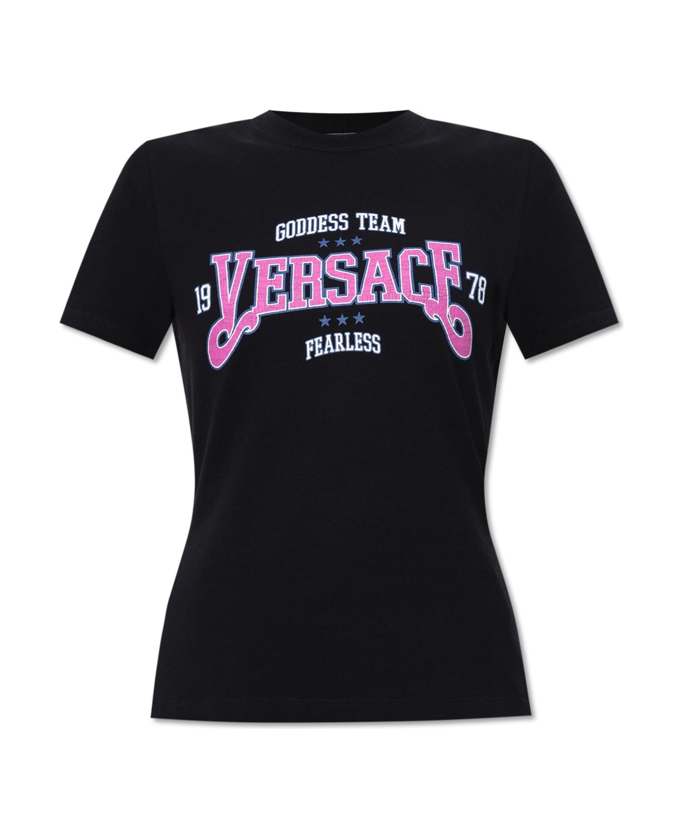 Versace Printed T-shirt - Black