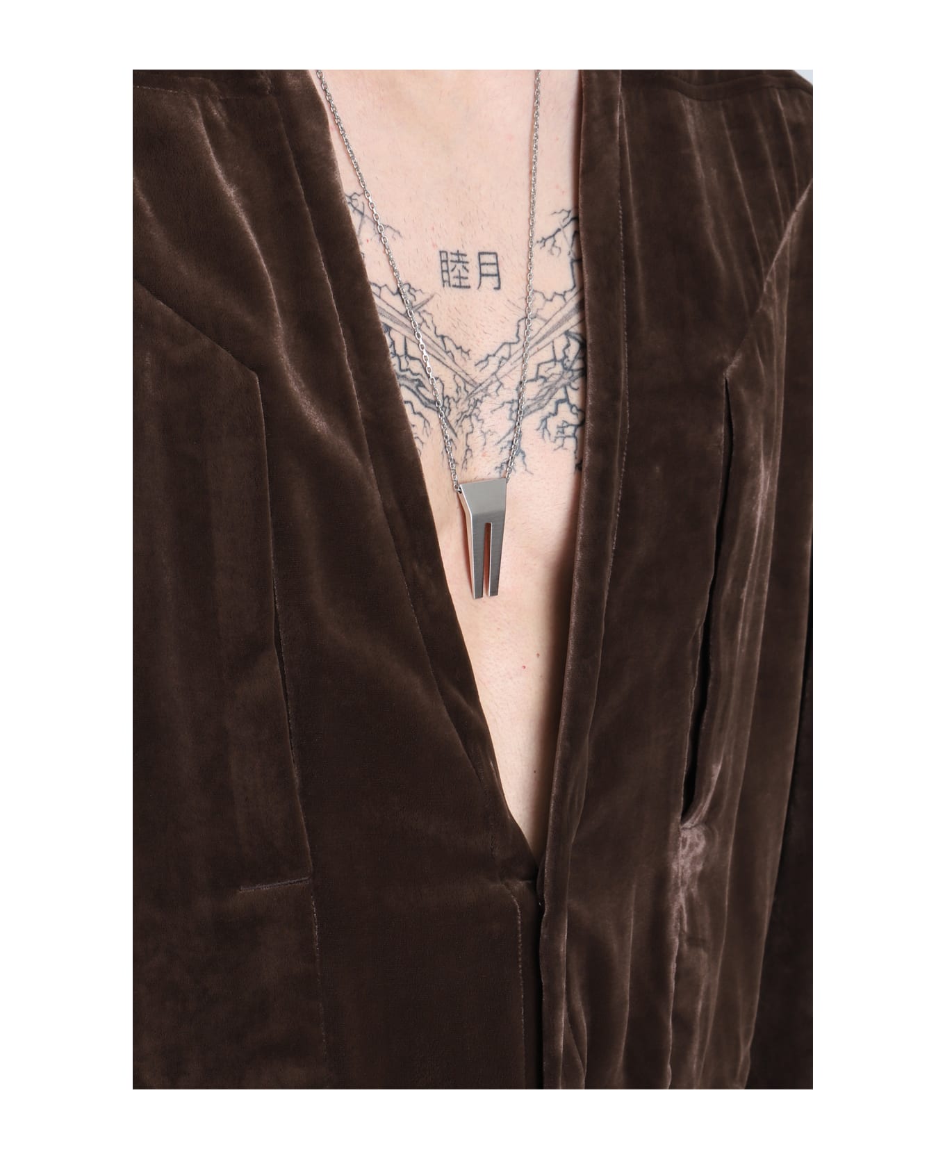 Rick Owens In Silver Brass - silver