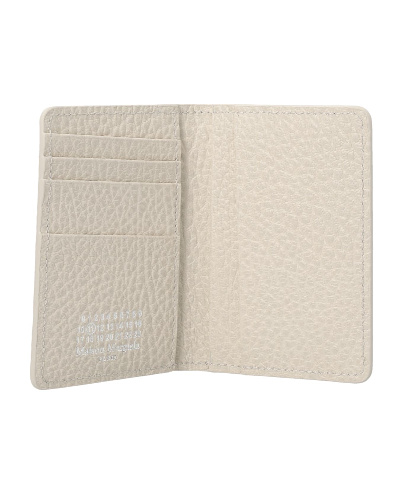 Maison Margiela Stitching  Card Holder - White 財布