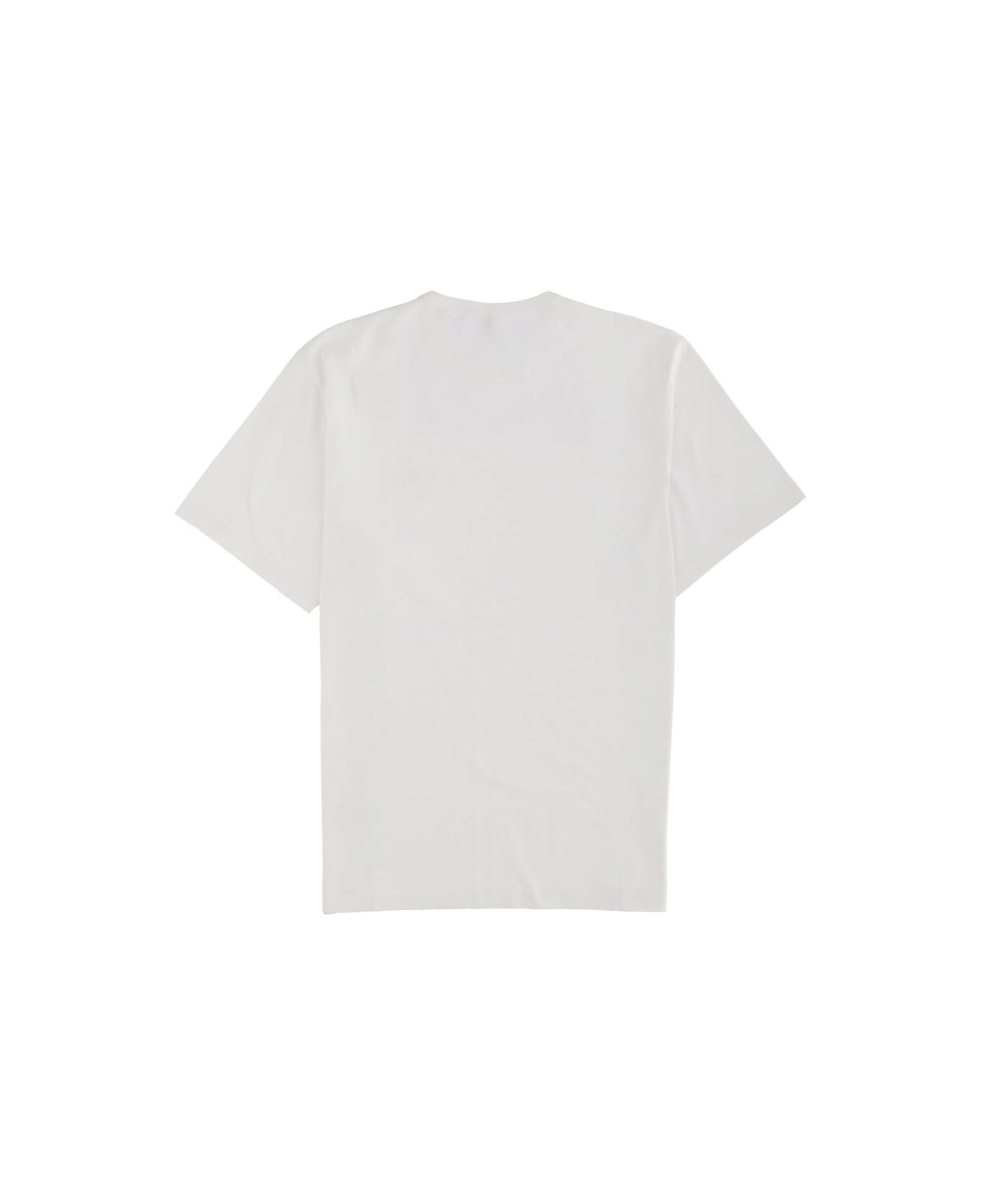 Sunflower T-shirt With Logo - WHITE