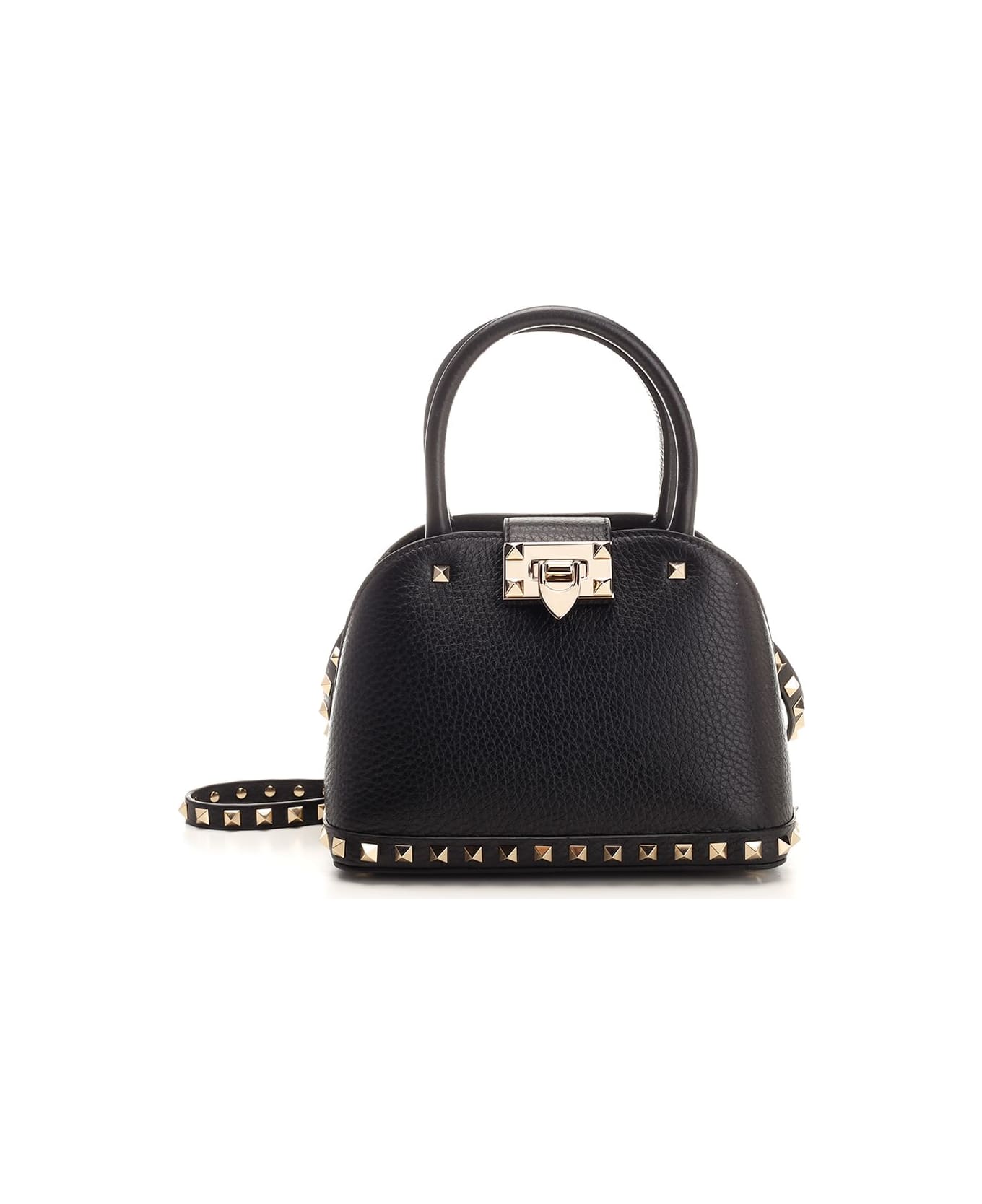 Valentino Garavani Small 
rockstud
 Handbag - Black
