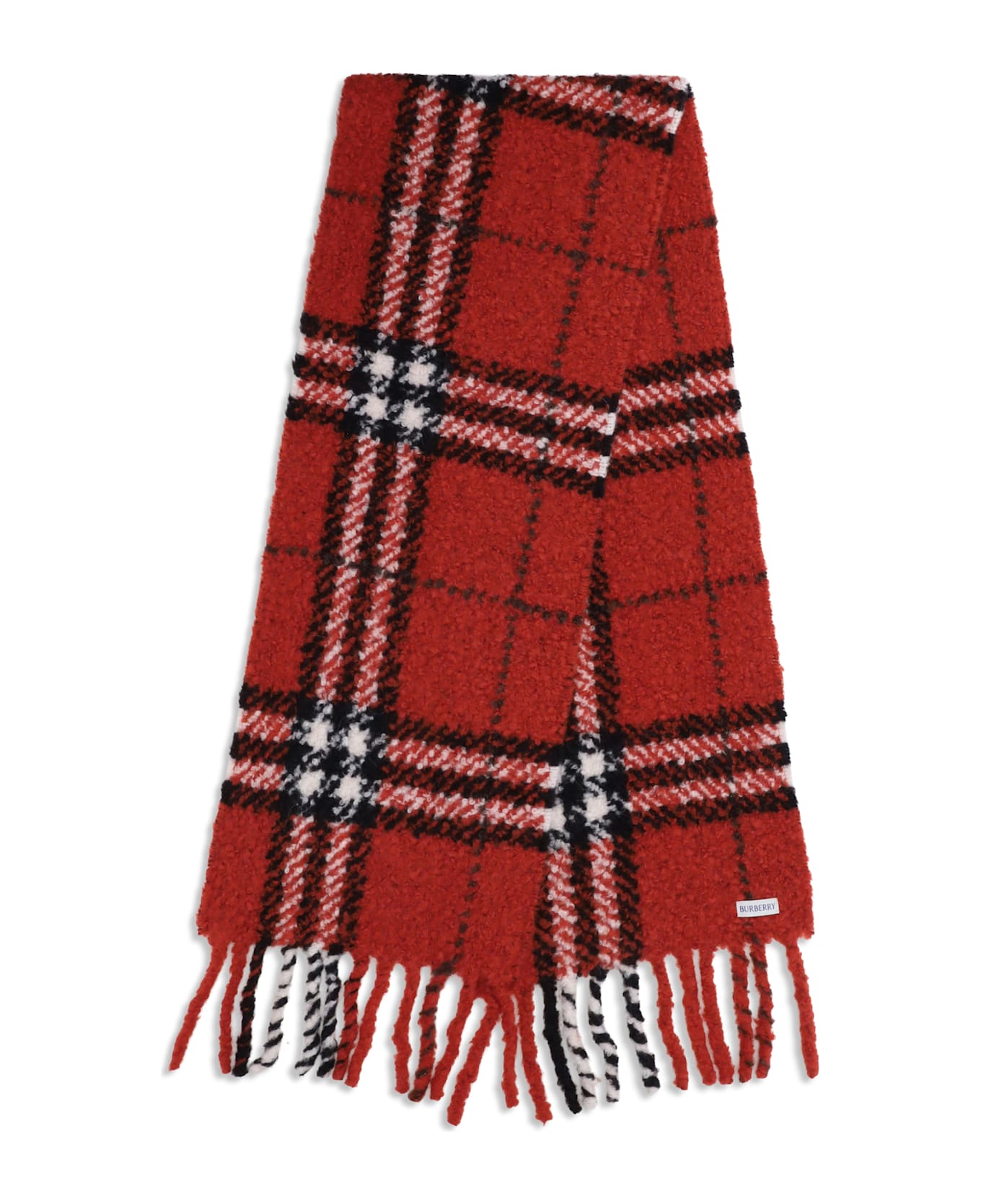 Burberry Scarf From A Warm Alpaca-wool Blend Bouclé