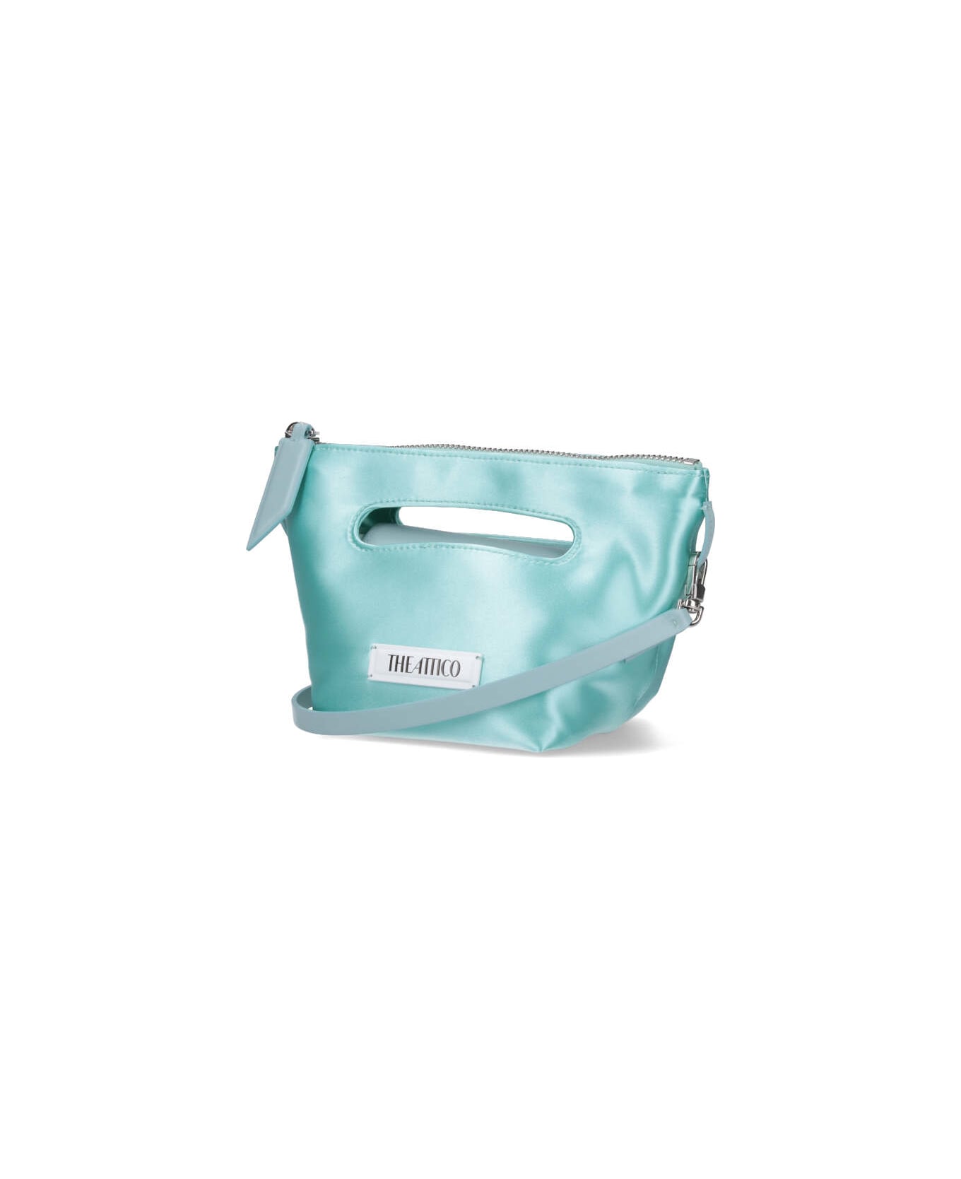 The Attico Mini Bag 'via Dei Giardini 15' - Light Blue
