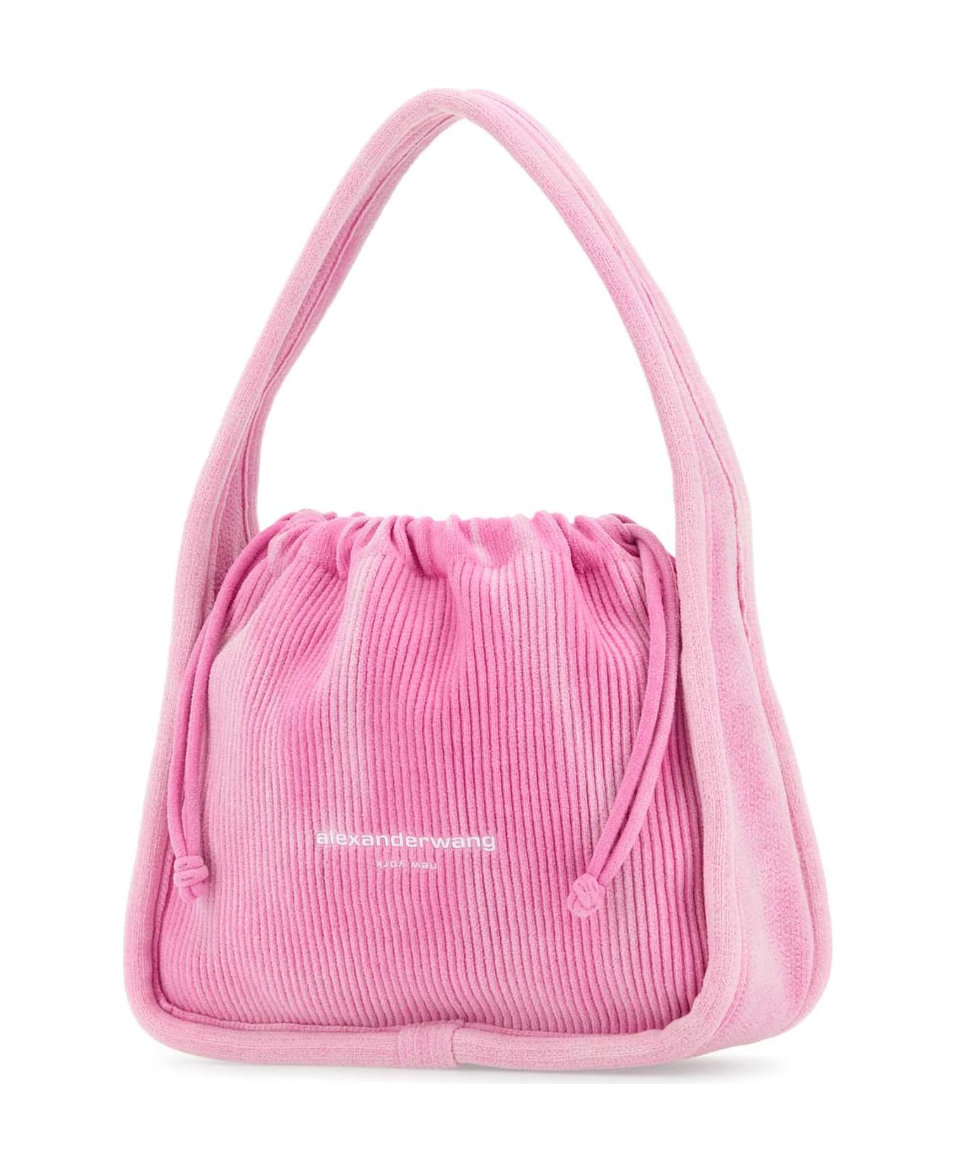 Alexander Wang Pink Corduroy Small Ryan Handbag - WASHEDPINK