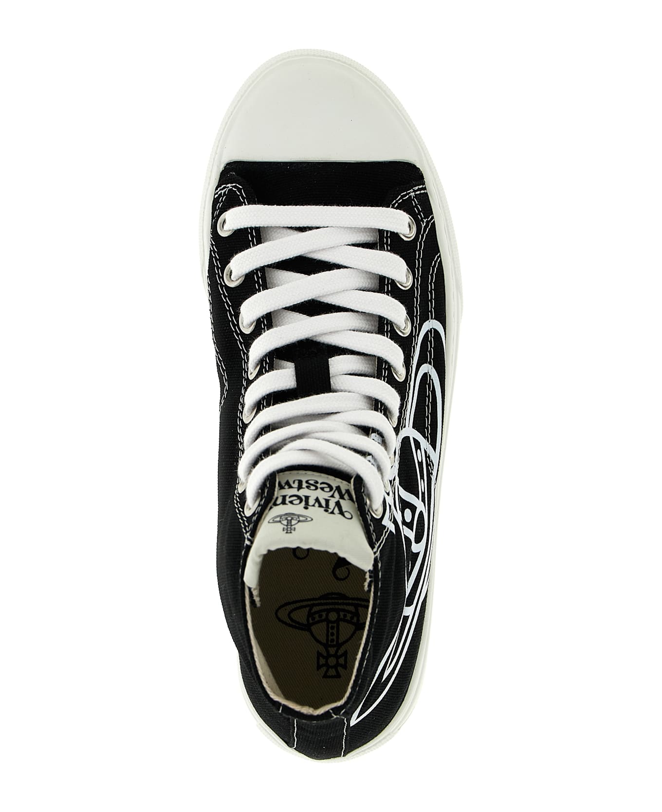 Vivienne Westwood 'plimsoll' Sneakers - White/Black