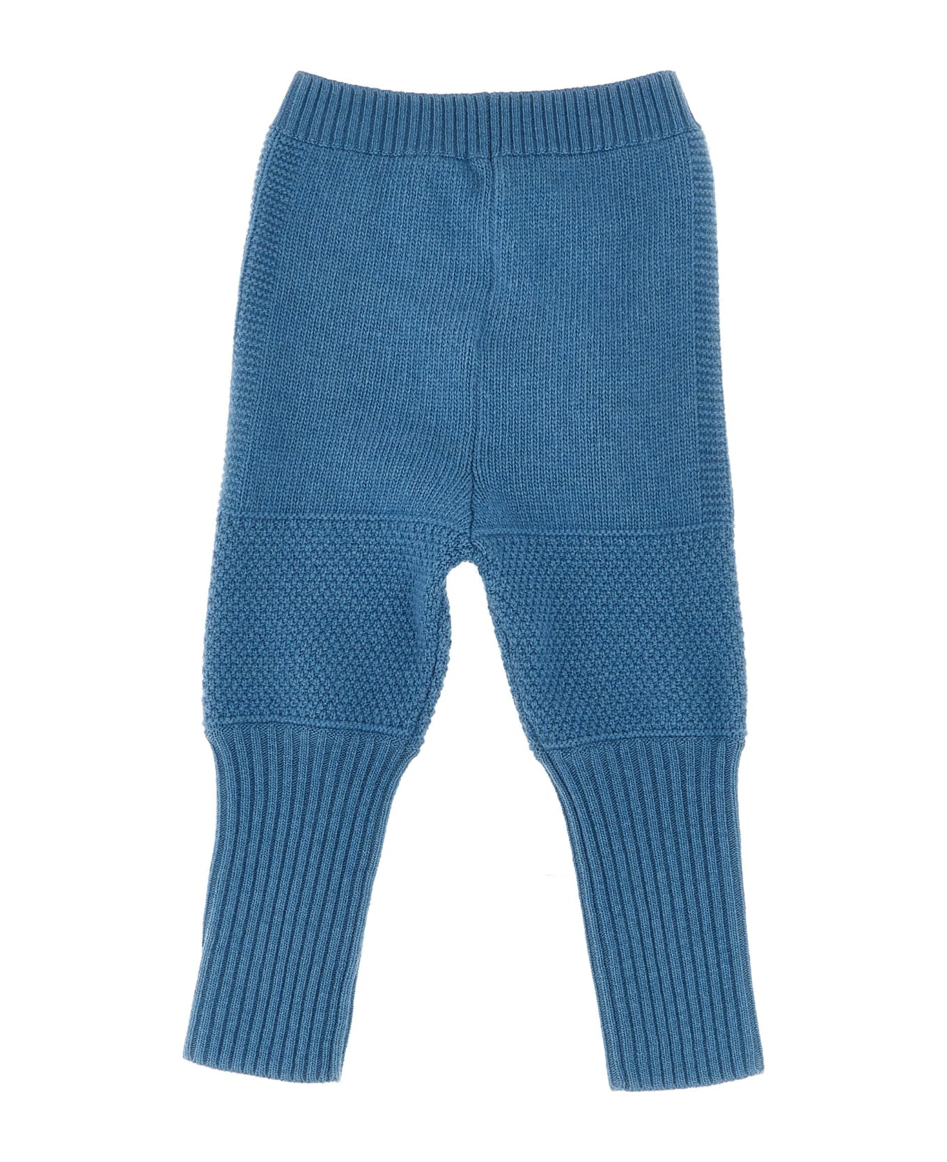 Gucci Logo Embroidery Pants - Blu