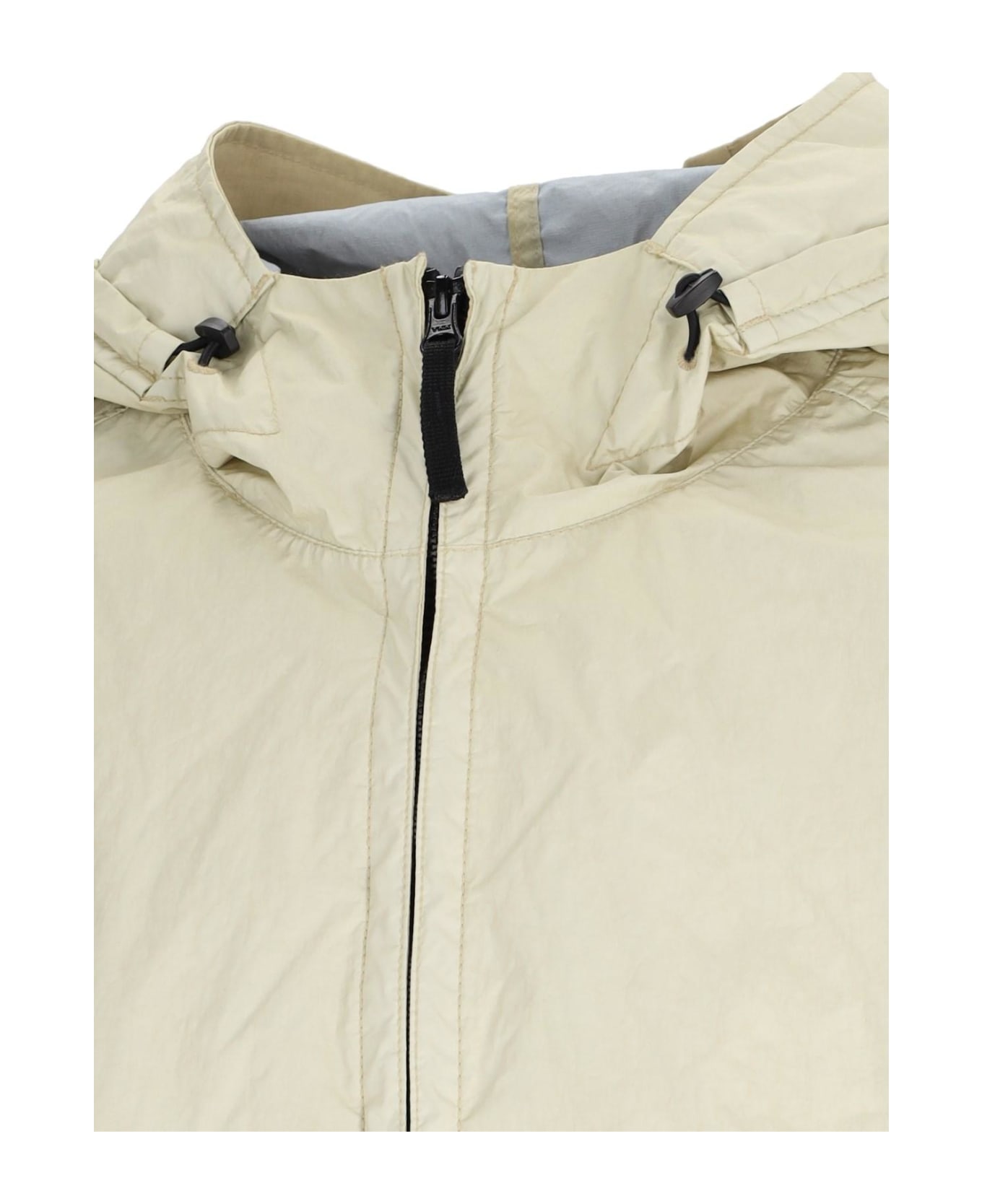 Stone Island Membrana 3l Tc Hooded Jacket - Beige ジャケット