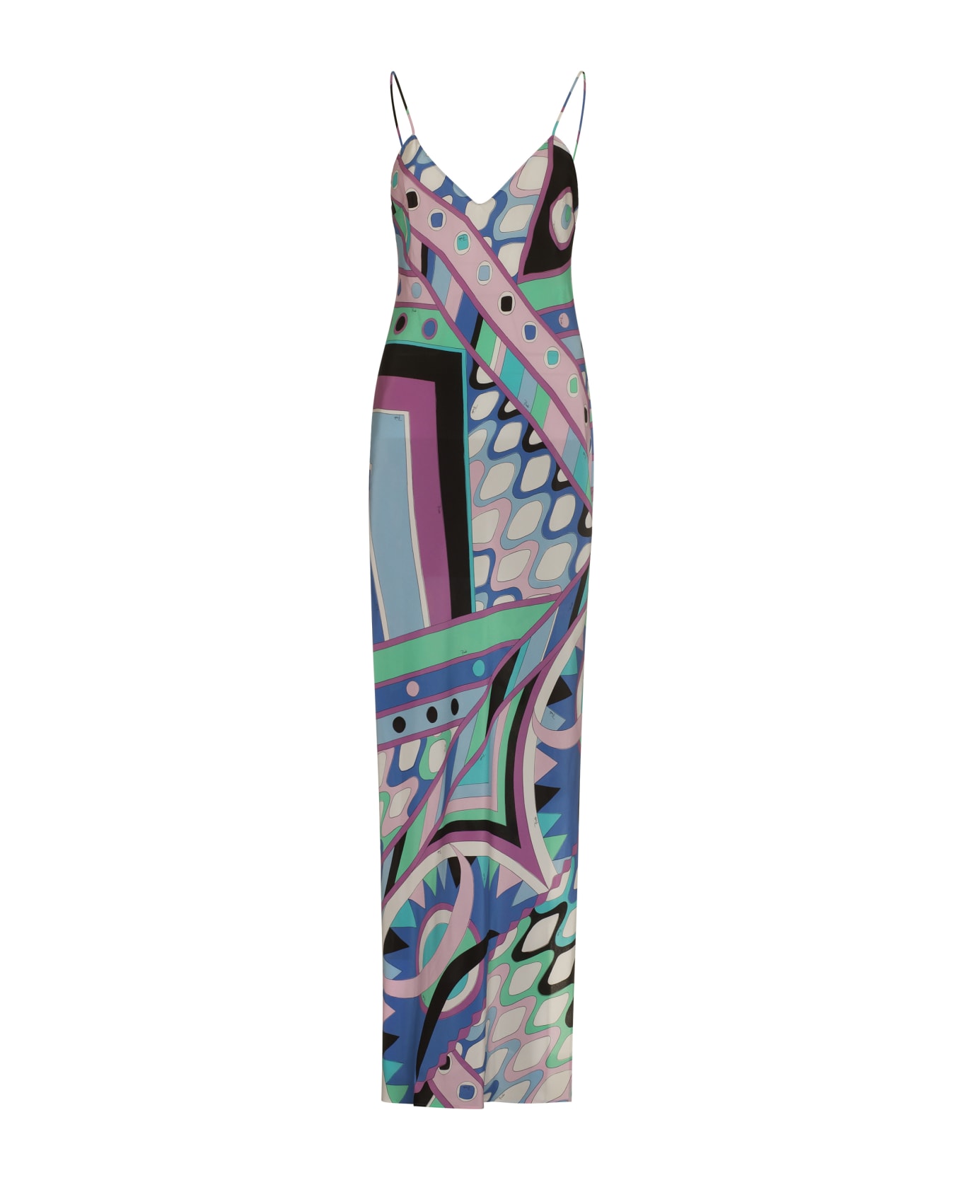 Pucci Printed Silk Dress - Multicolor