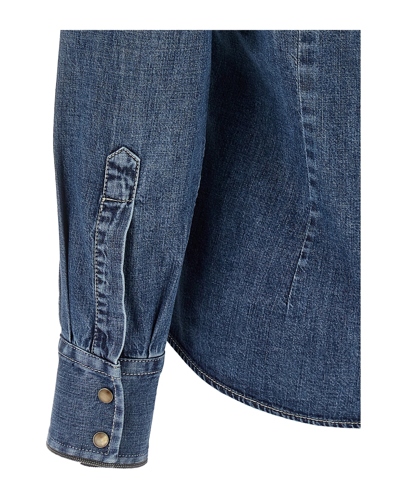 Brunello Cucinelli Denim Shirt - Blue