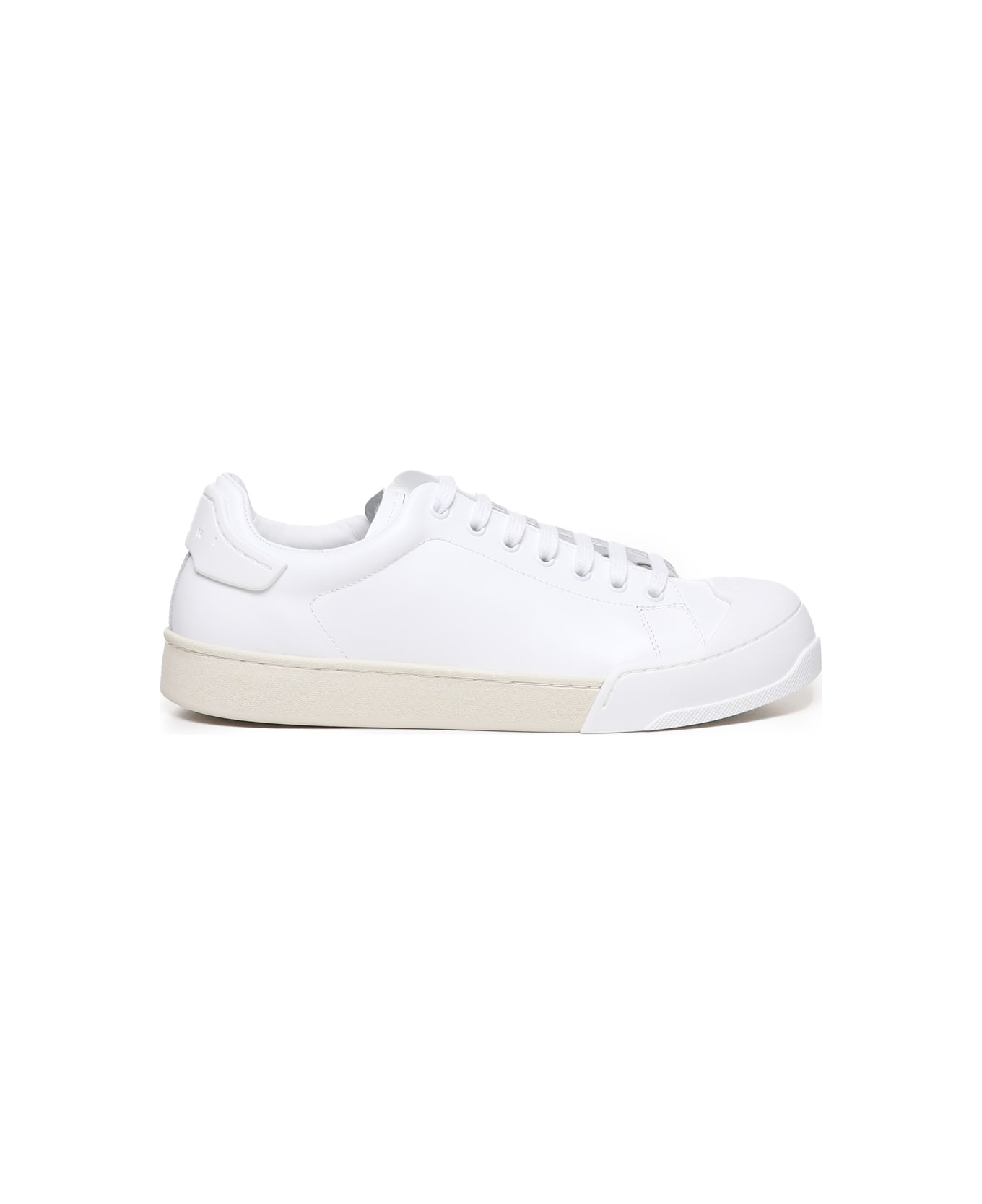 Marni Sneakers With Embossed Logo - White