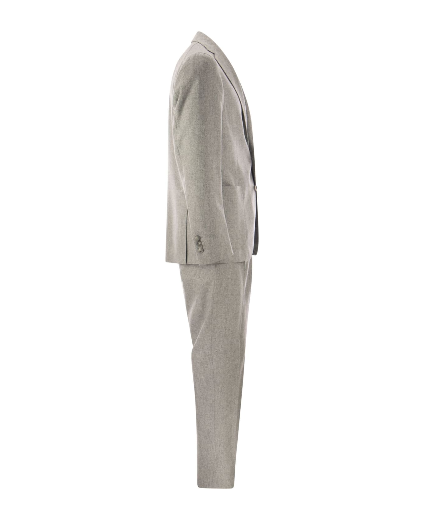 Tagliatore Wool Suit - Light Grey