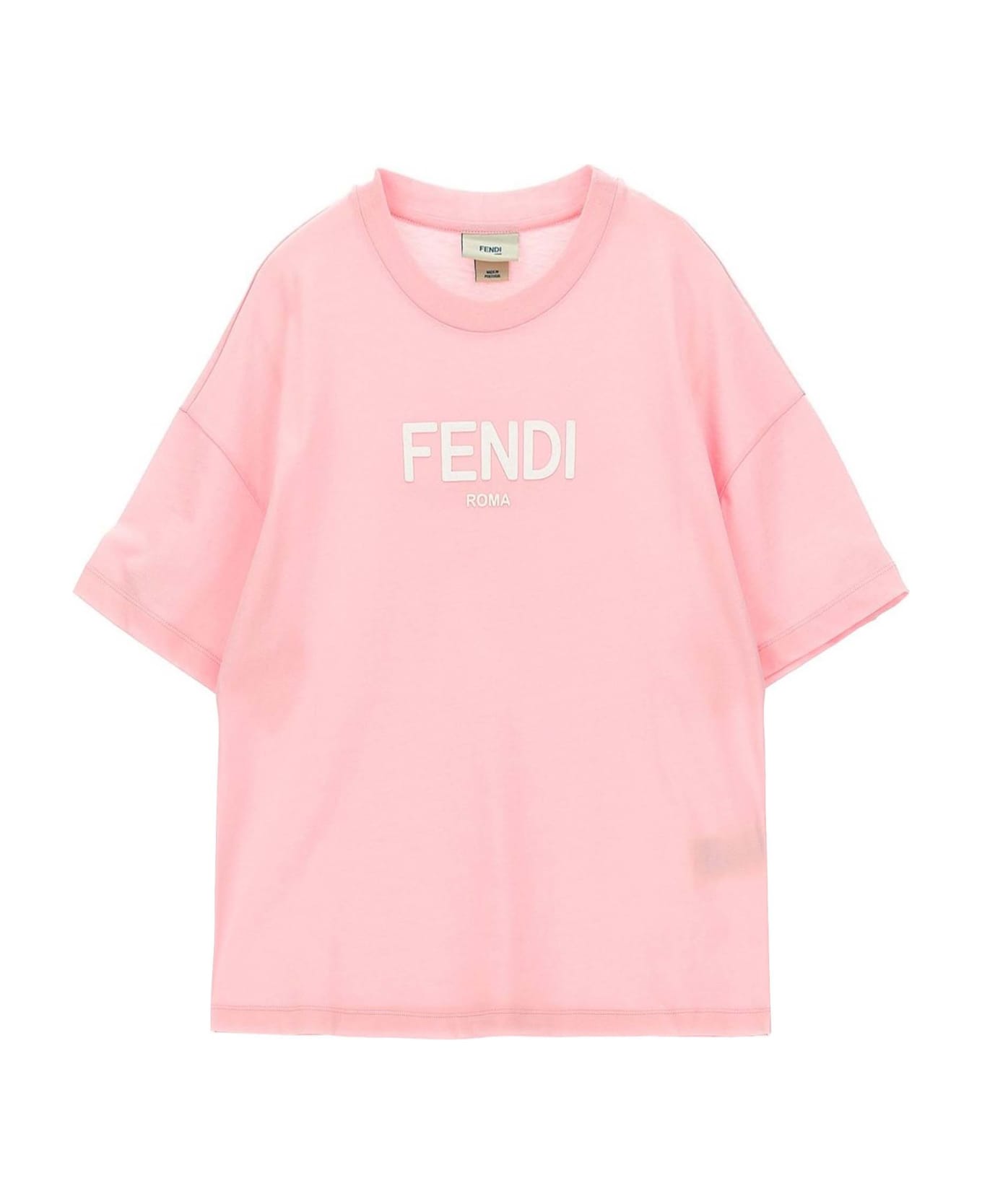 Fendi Kids T-shirts And Polos Pink - Pink Tシャツ＆ポロシャツ
