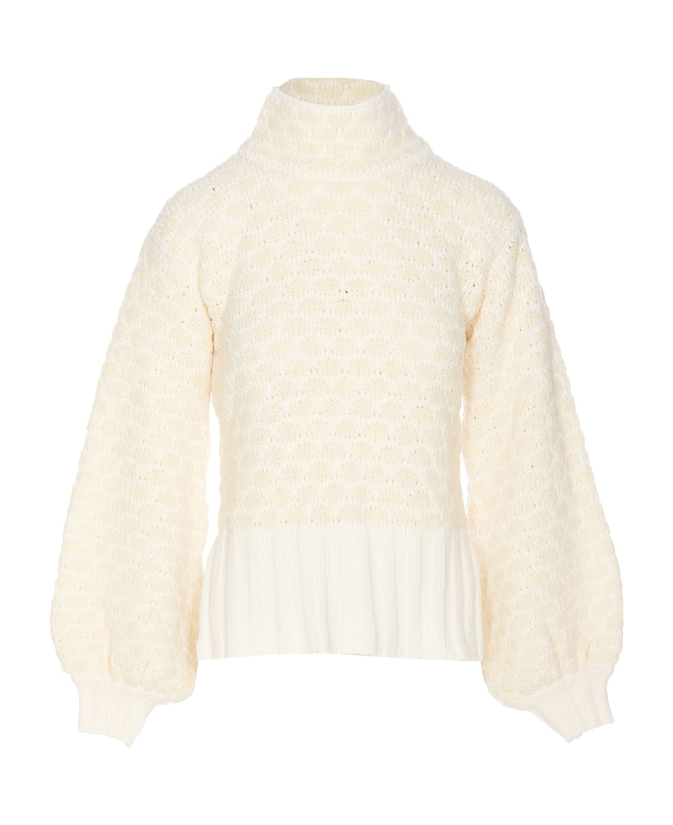 Jet Set Katy Sweater - White