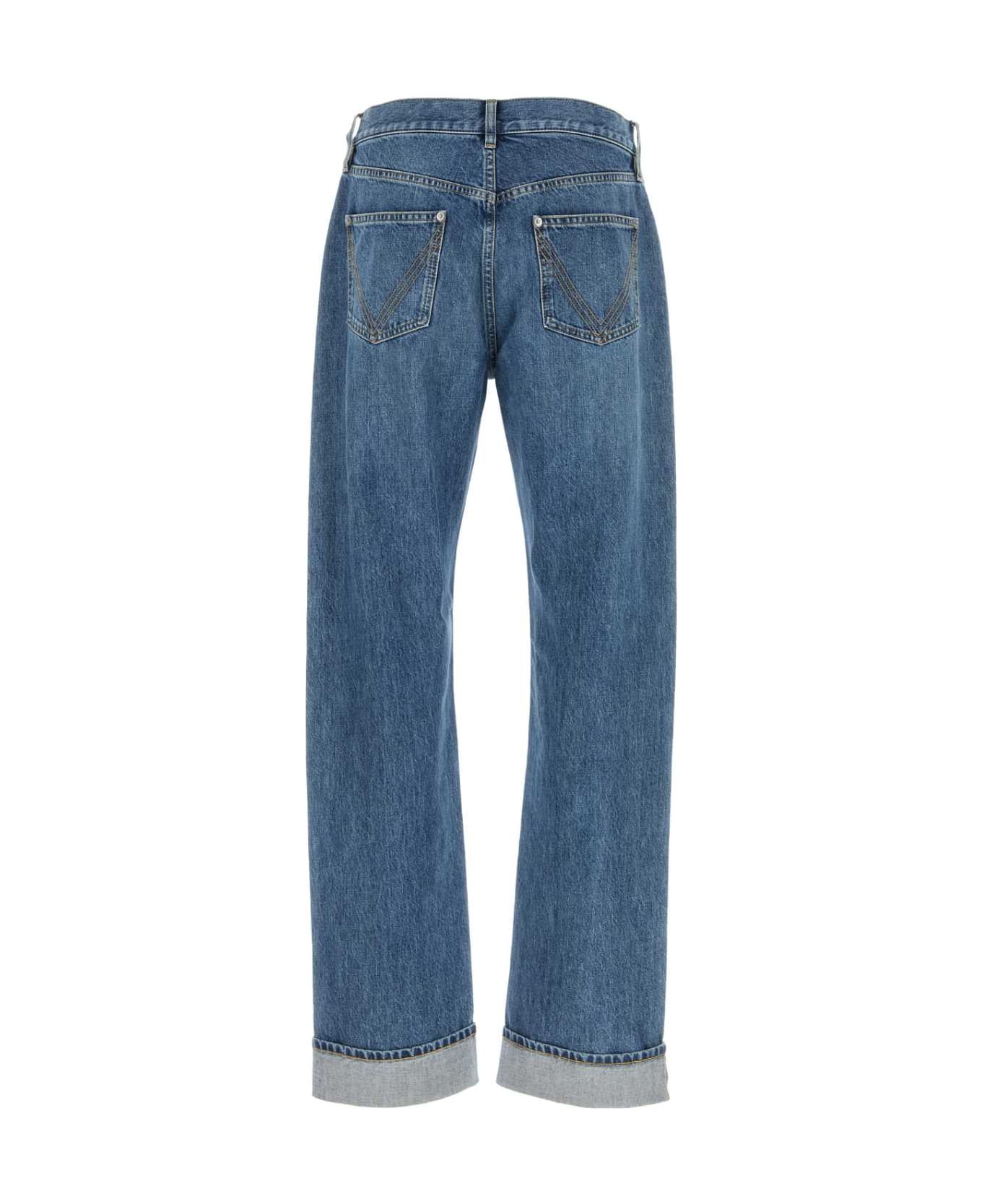 Bottega Veneta Denim Jeans - MIDBLUE