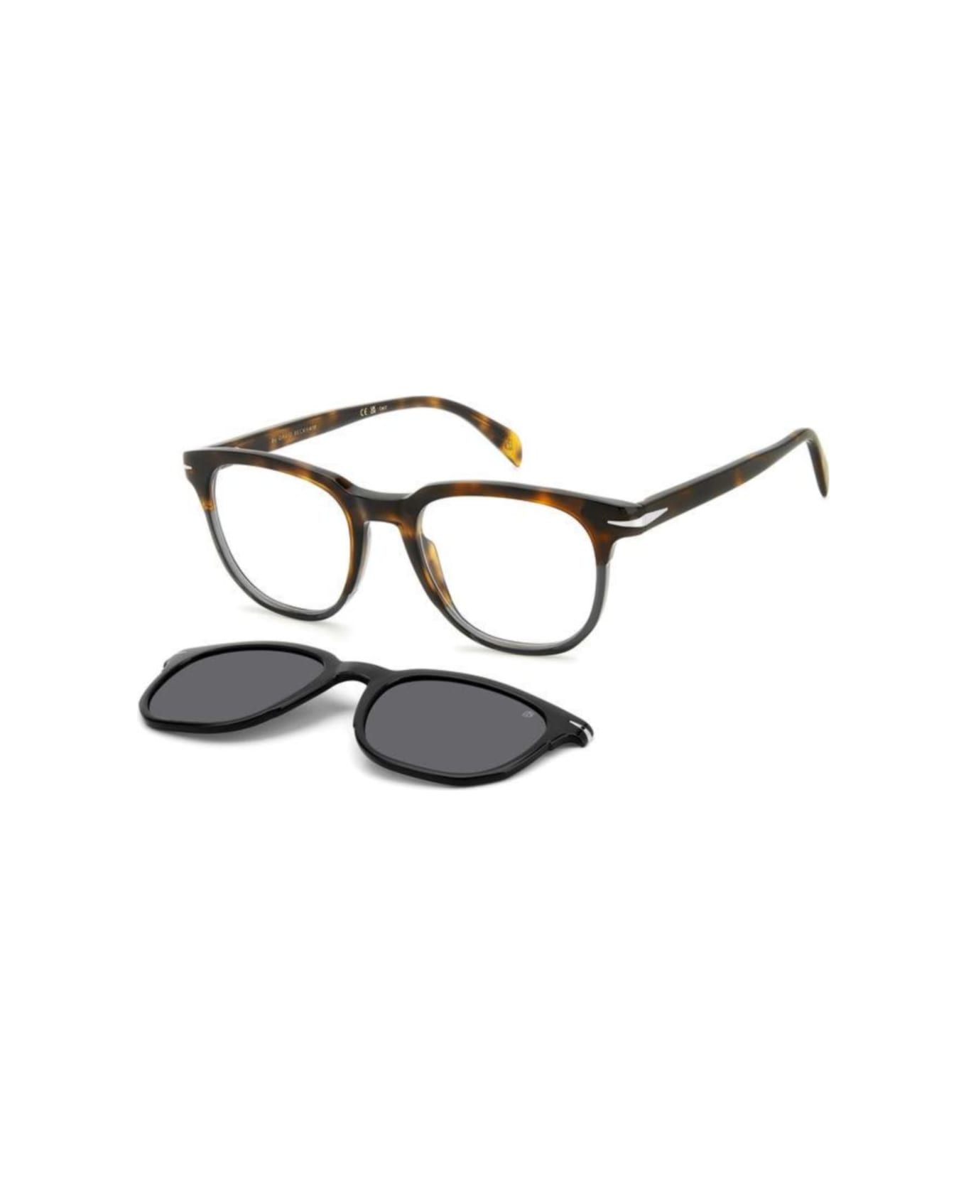 DB Eyewear by David Beckham Db 7120/csab8/m9 Havana Grey - AB8/M9 HAVANA GREY