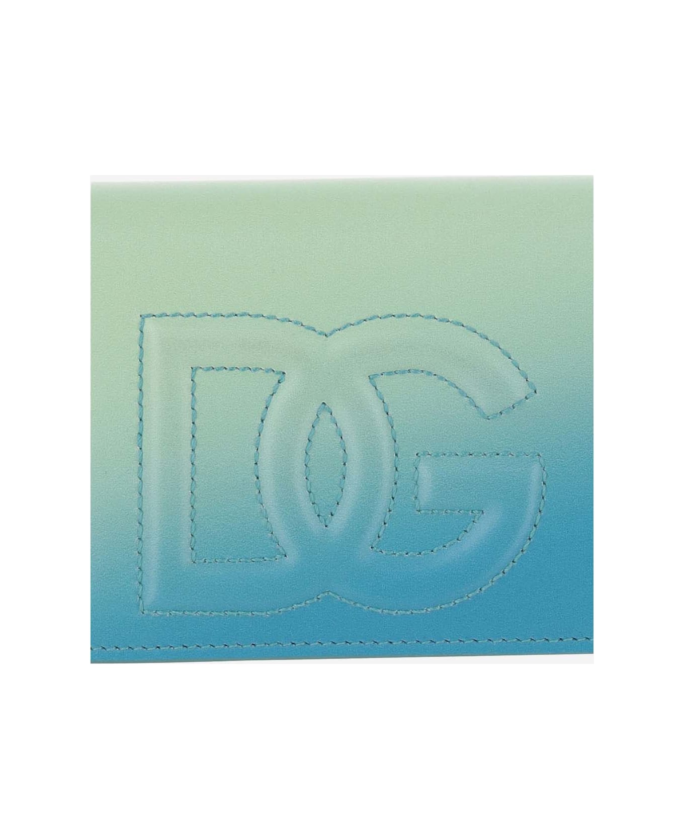 Dolce & Gabbana Continental Dg Logo Wallet - Red
