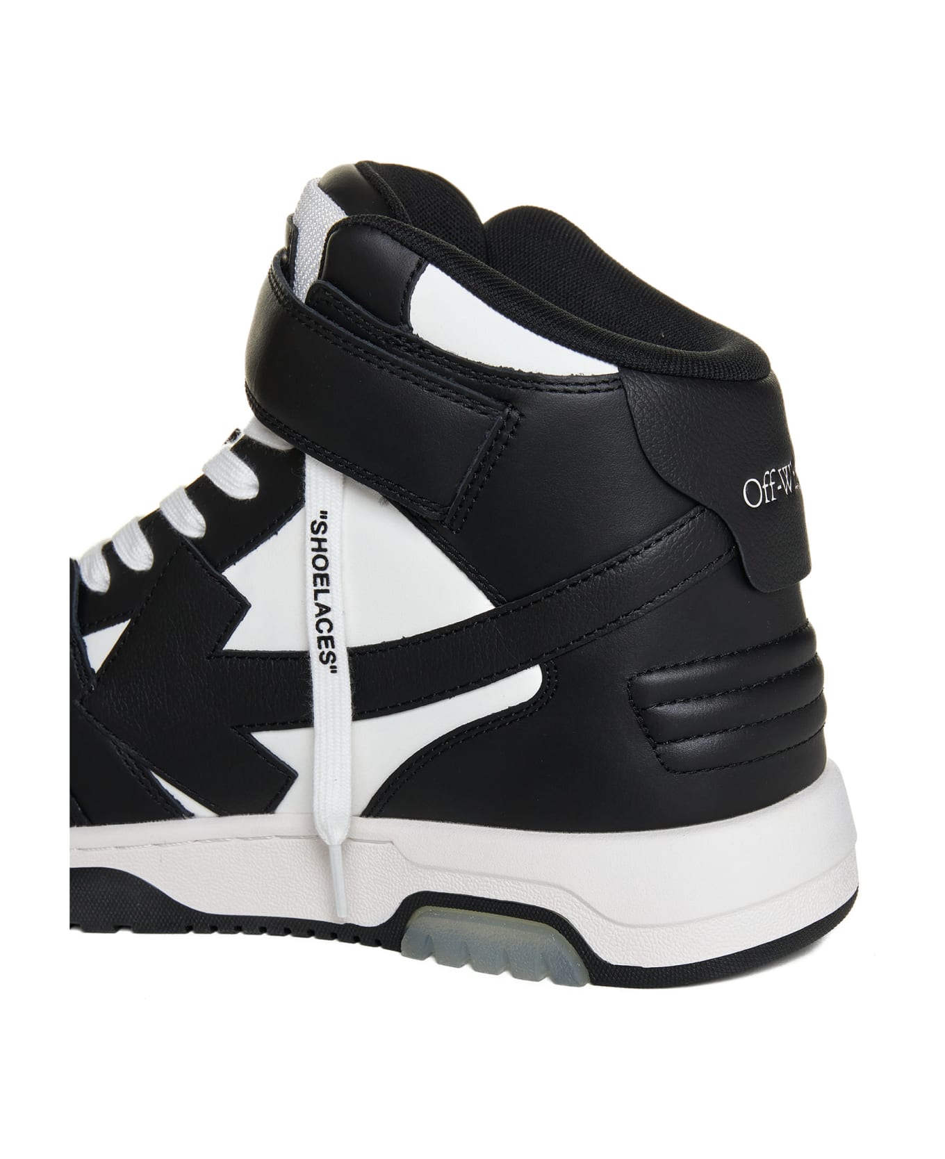 Off-White 'out Of Office Mid Top' Sneaker - Black スニーカー