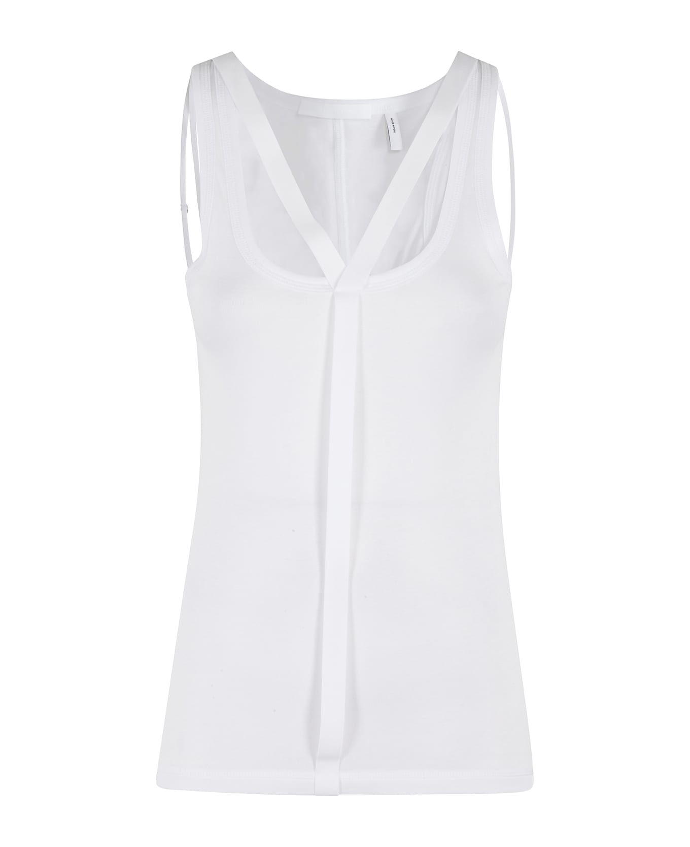 Helmut Lang Strap Racer Tank - J Optic White