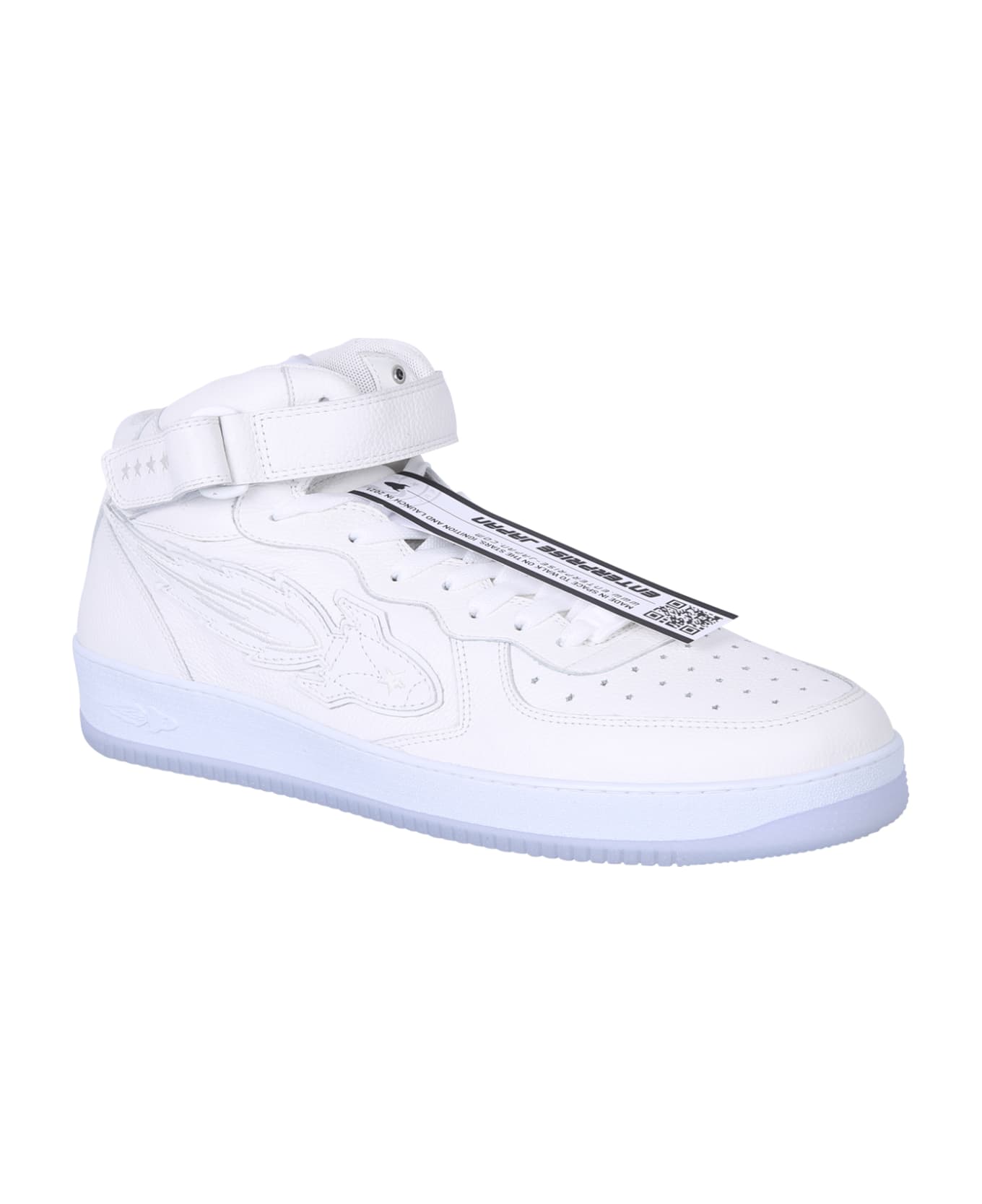 Enterprise Japan Lace Up Sneakers - White