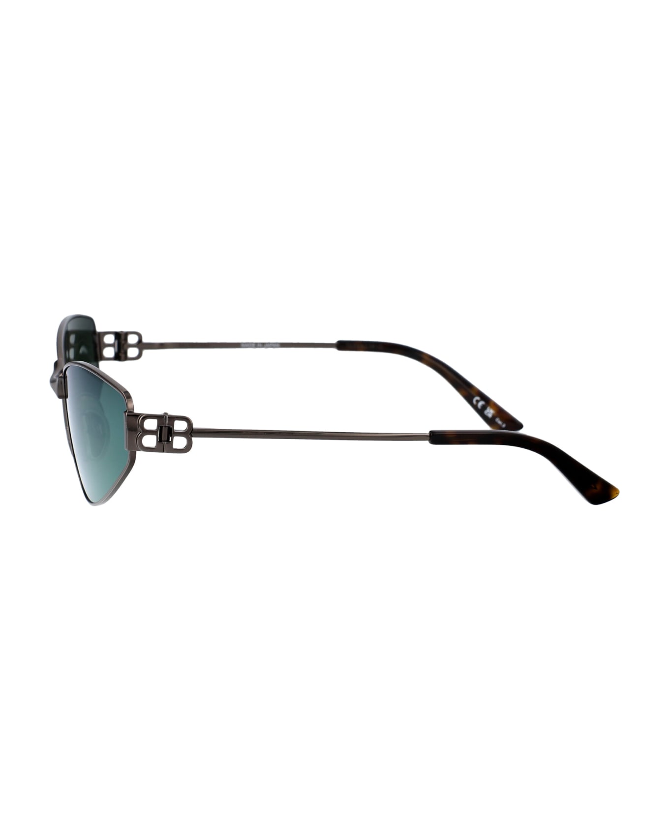 Balenciaga Eyewear Bb0335s Sunglasses - 005 GREY GREY GREEN サングラス