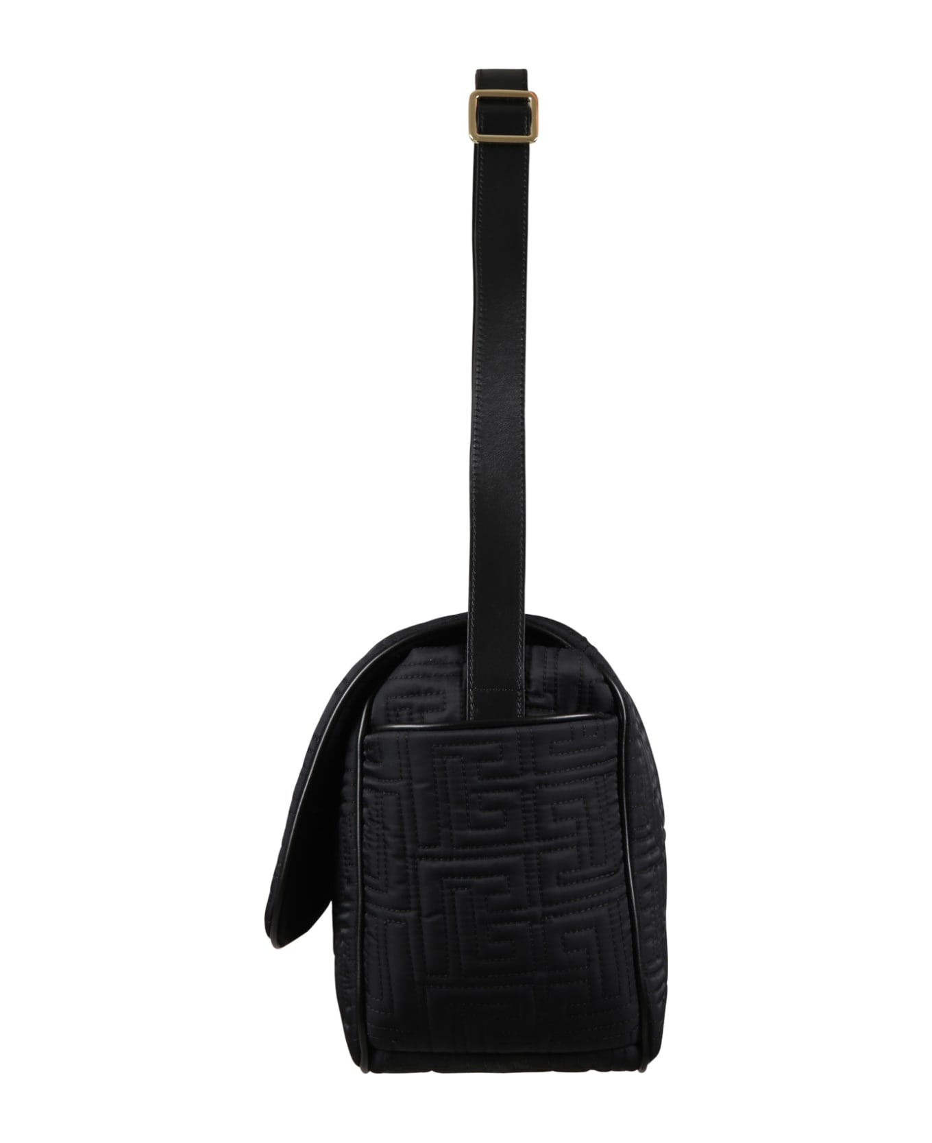Balmain Black Changing-bag For Babykids With Logo - Black