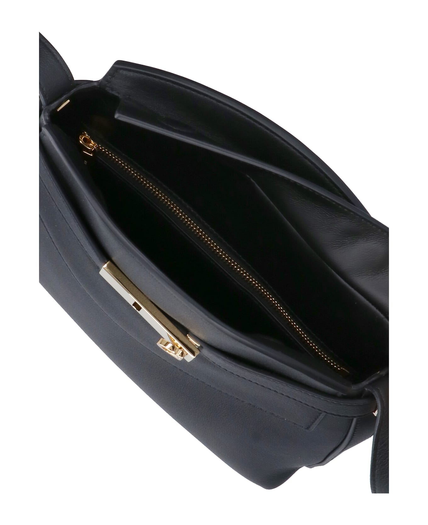 Ferragamo "hug" Crossbody Bag - Black  