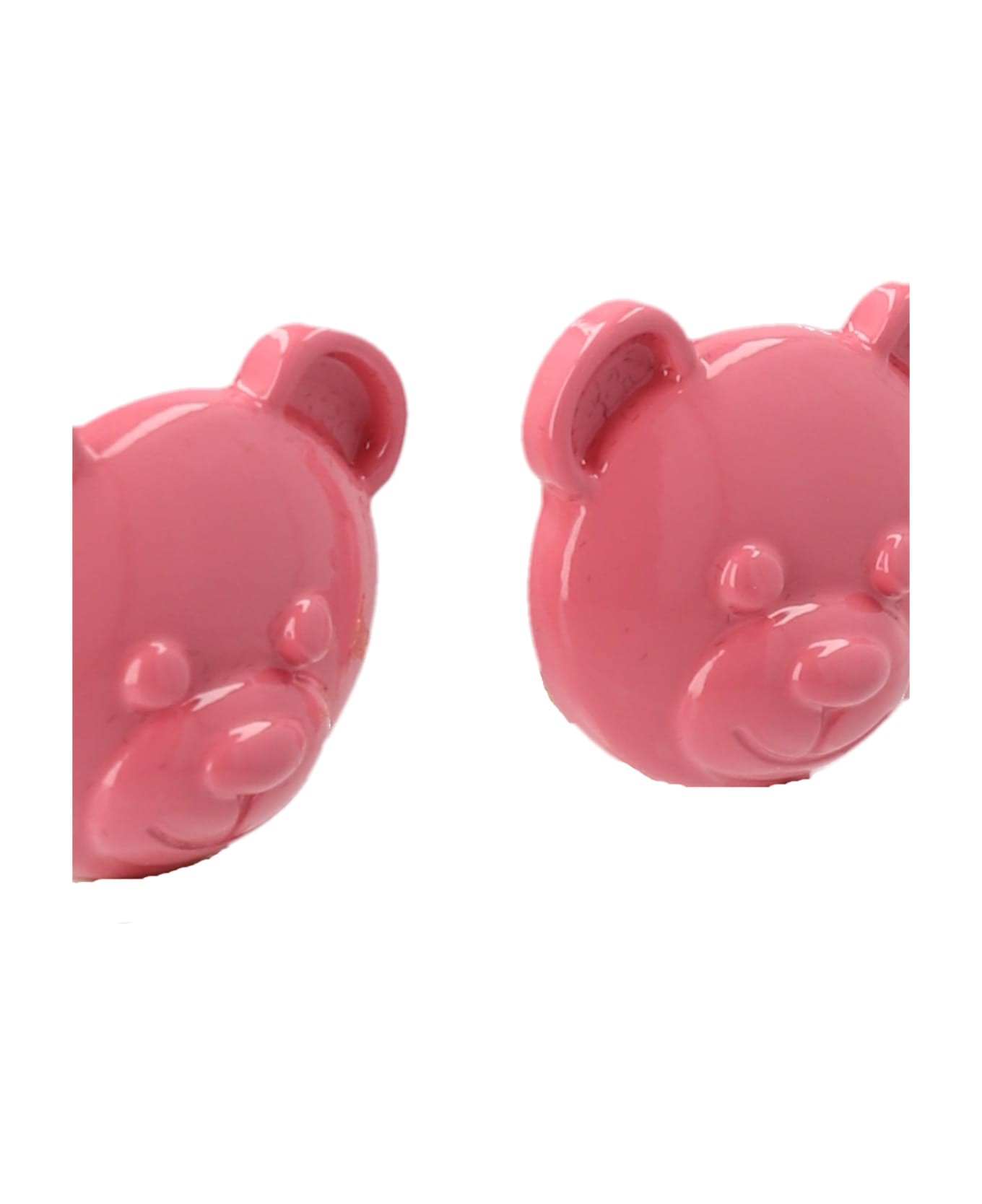 Moschino 'teddy Bear' Earrings - Pink