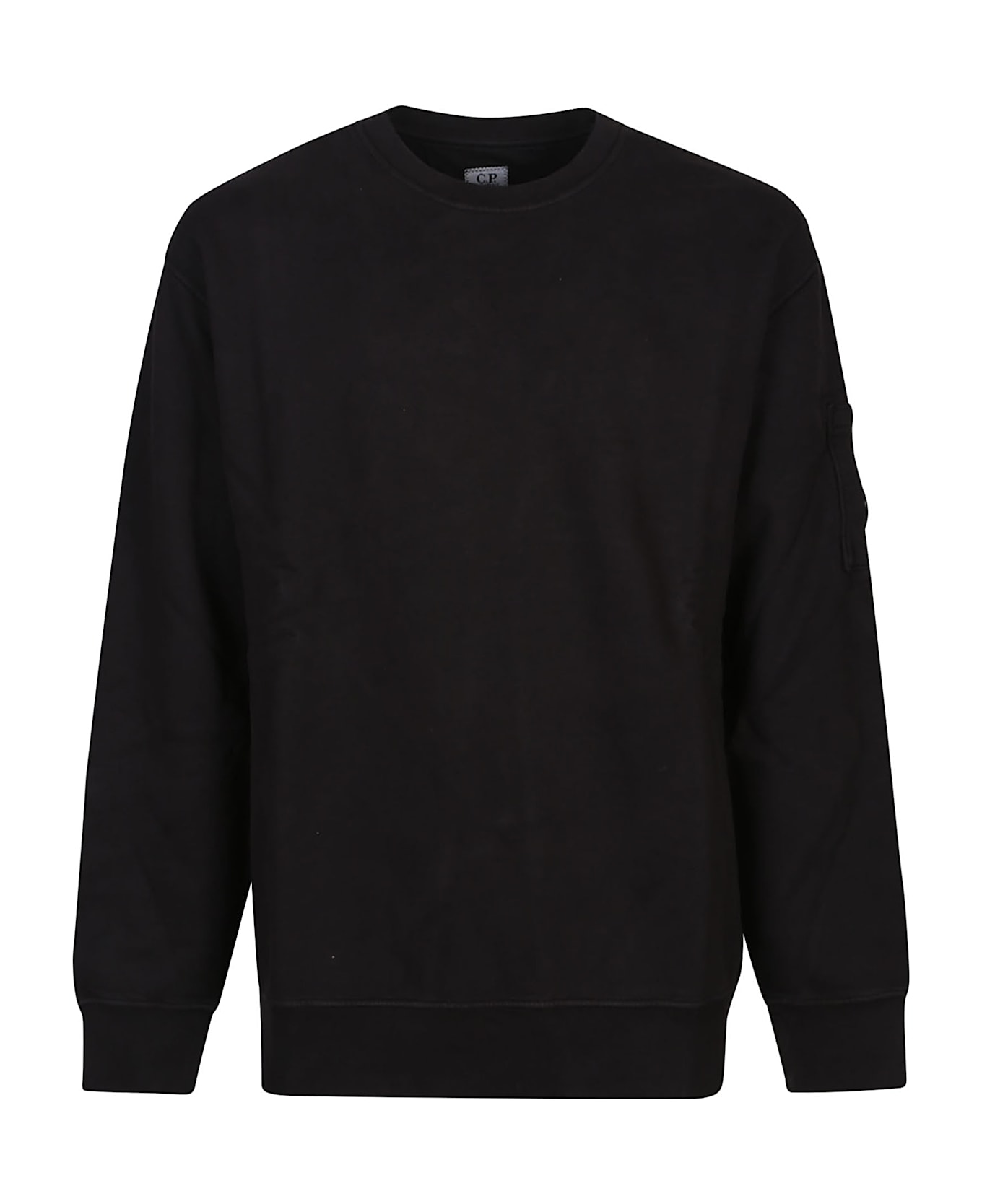 C.P. Company Diagonal Lens Sweatshirt - Black