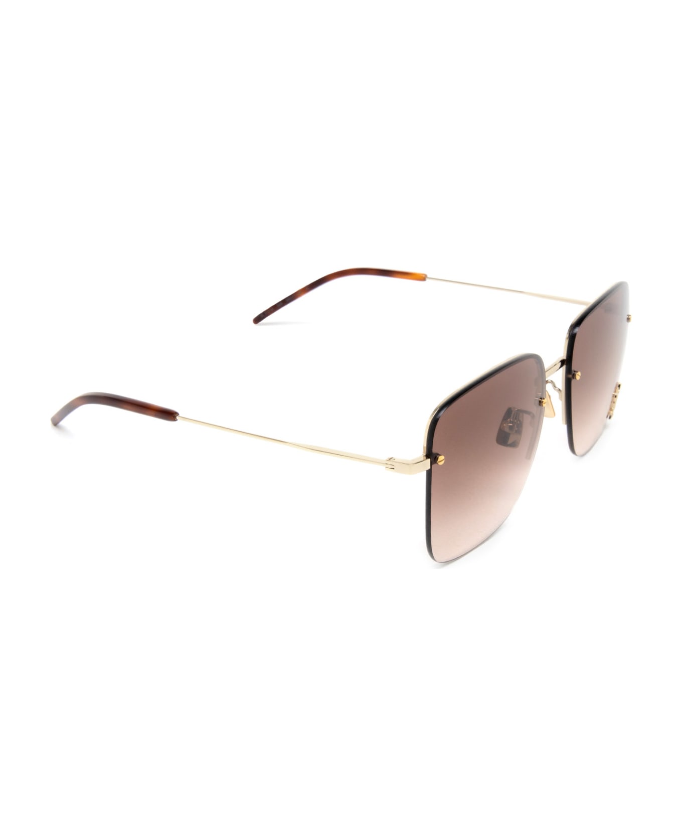 Saint Laurent Eyewear Sl 312 M Gold Sunglasses - Gold