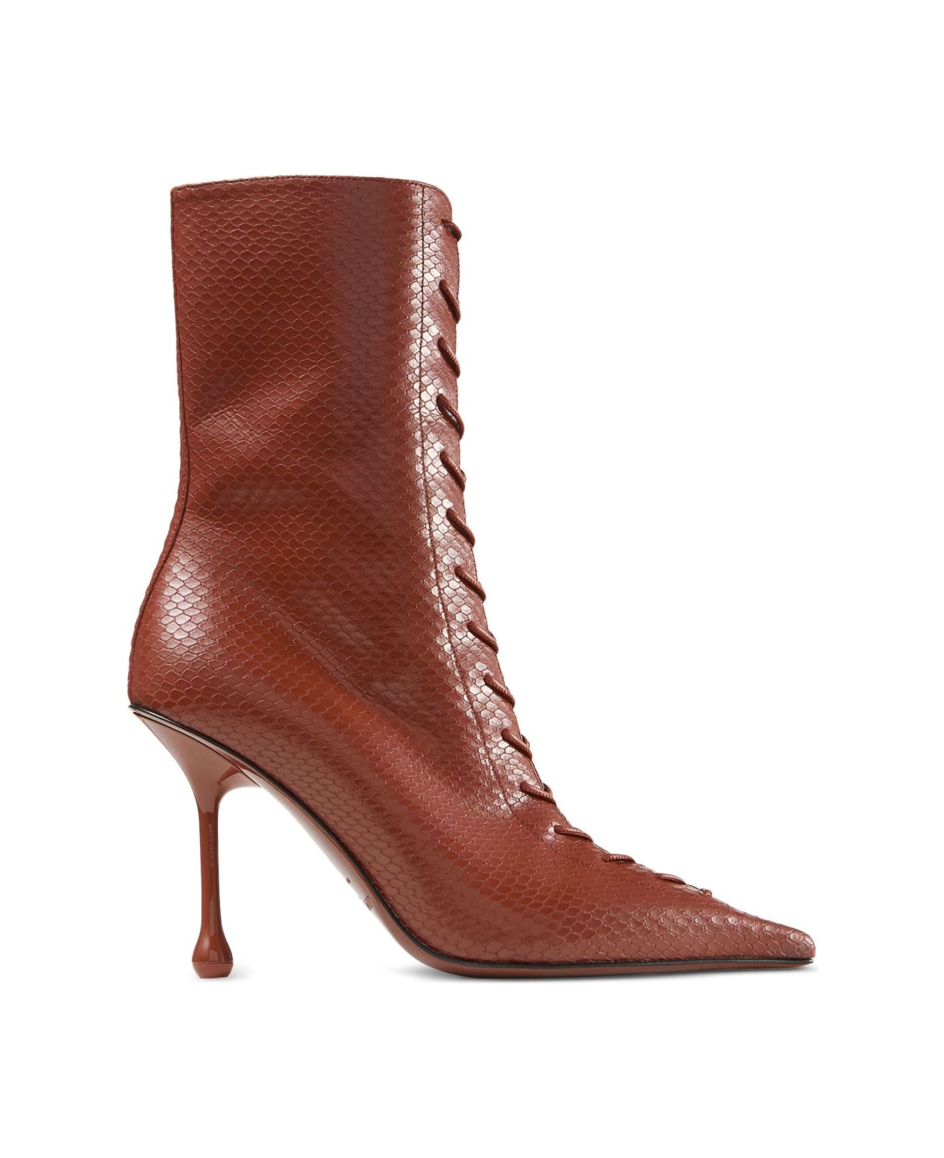 Jimmy Choo Scarlett 95mm Boots - Brown