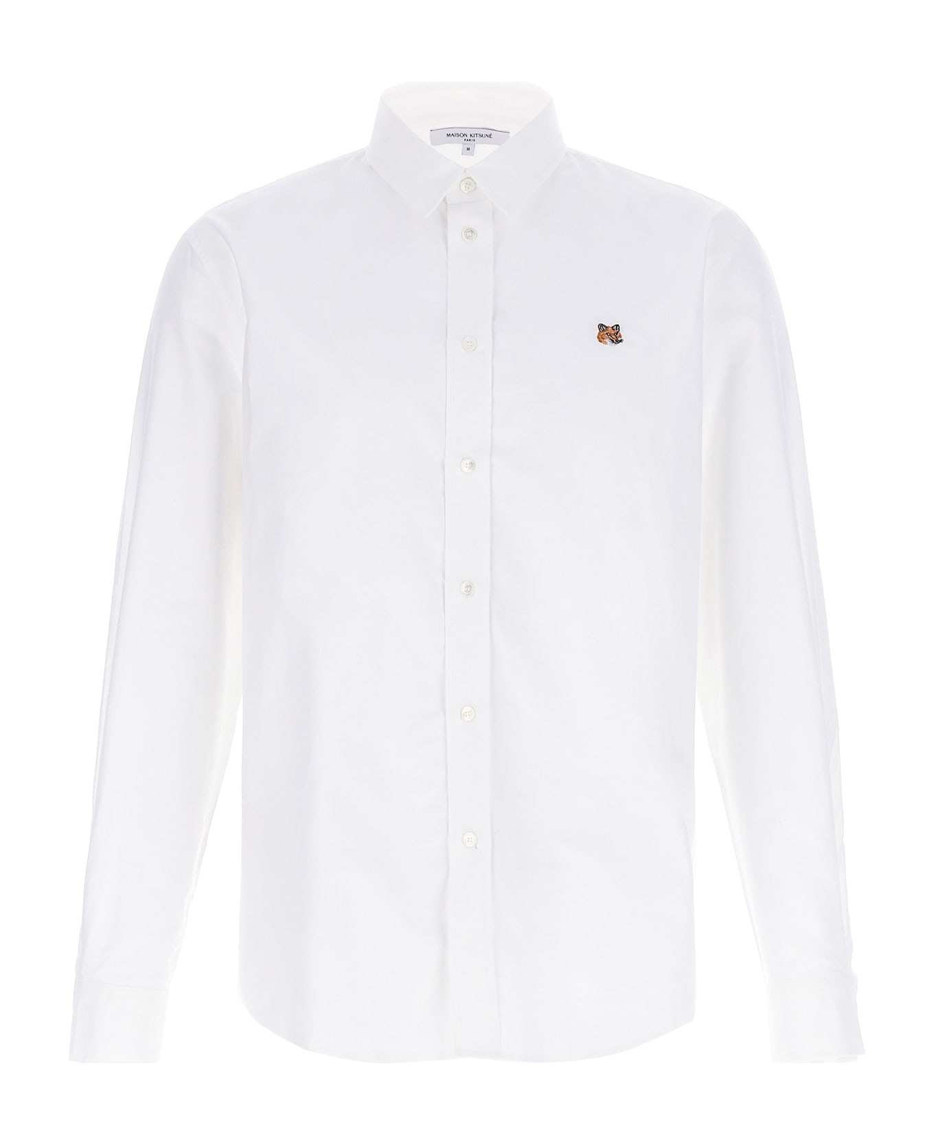 Maison Kitsuné 'fox Head' Shirt - White
