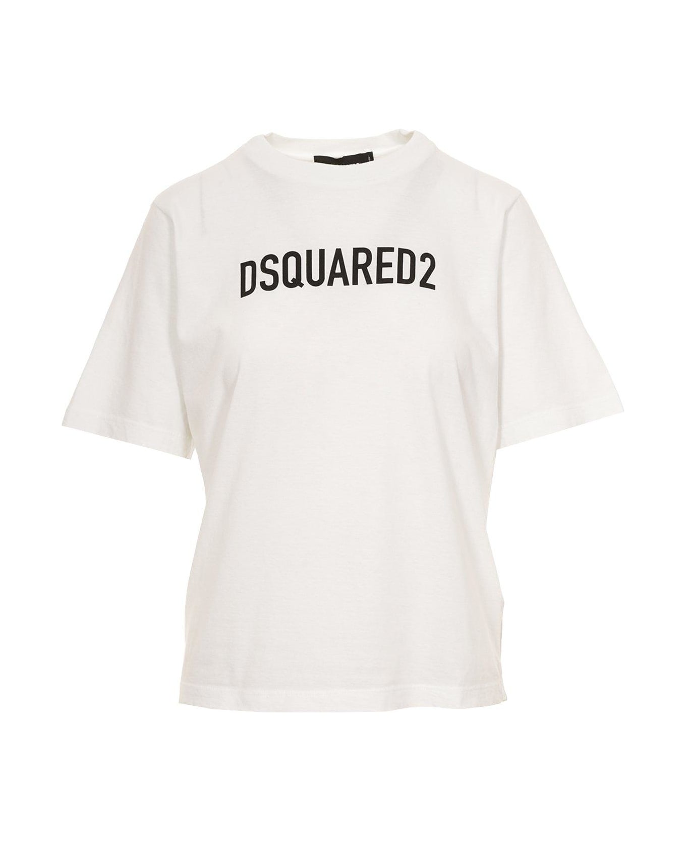 Dsquared2 Logo Printed Crewneck T-shirt Tシャツ
