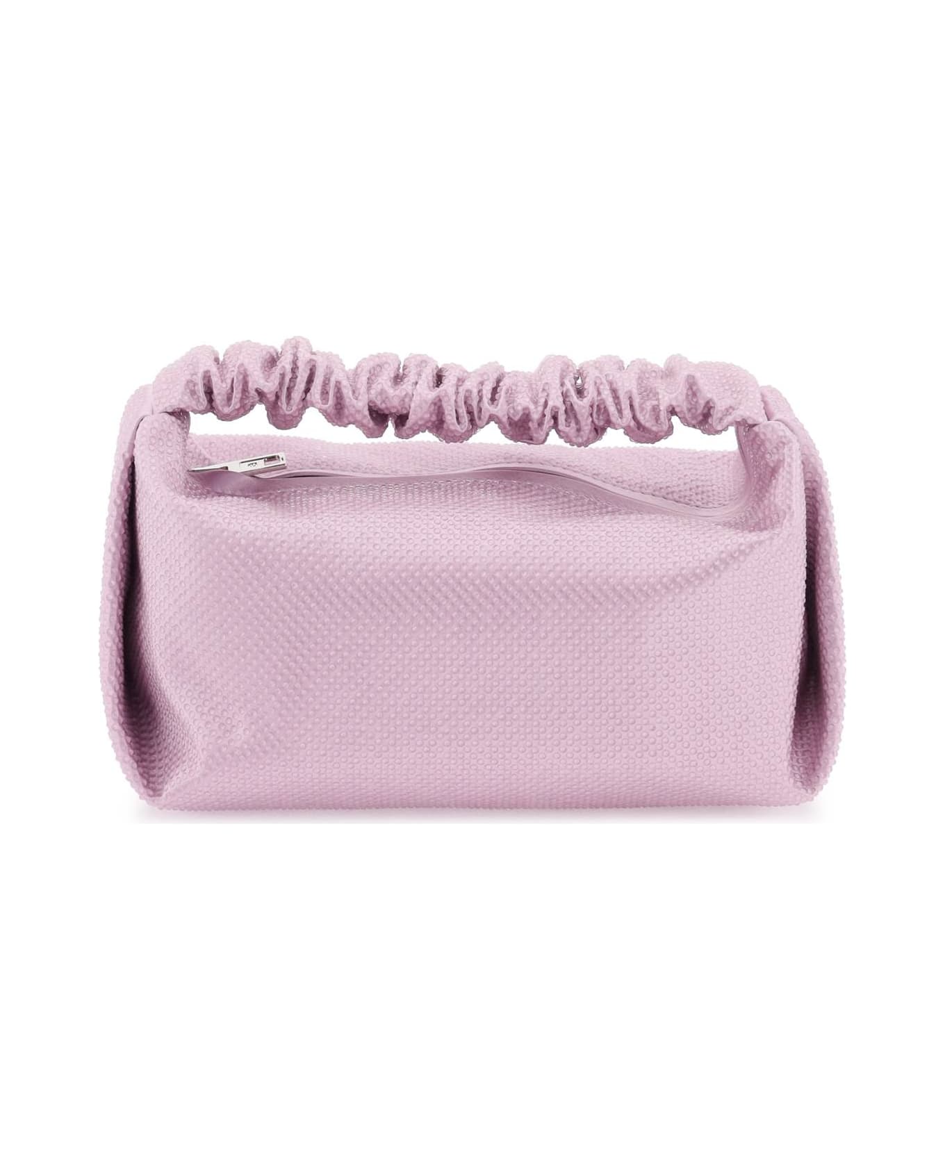 Alexander Wang Scrunchie Mini Bag With Crystals - Winsome Orchid