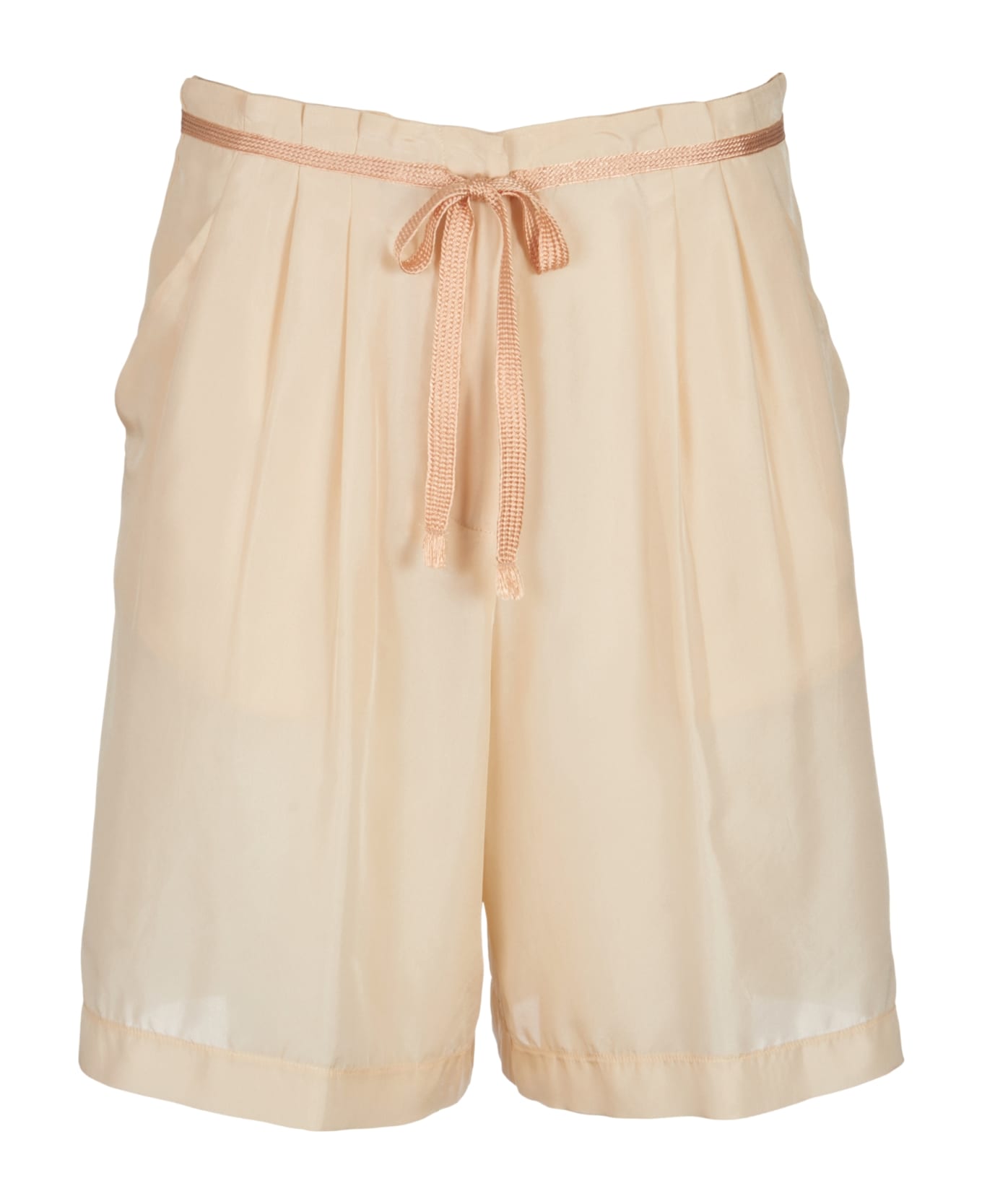Forte_Forte Laced Shorts - Ivory ショートパンツ