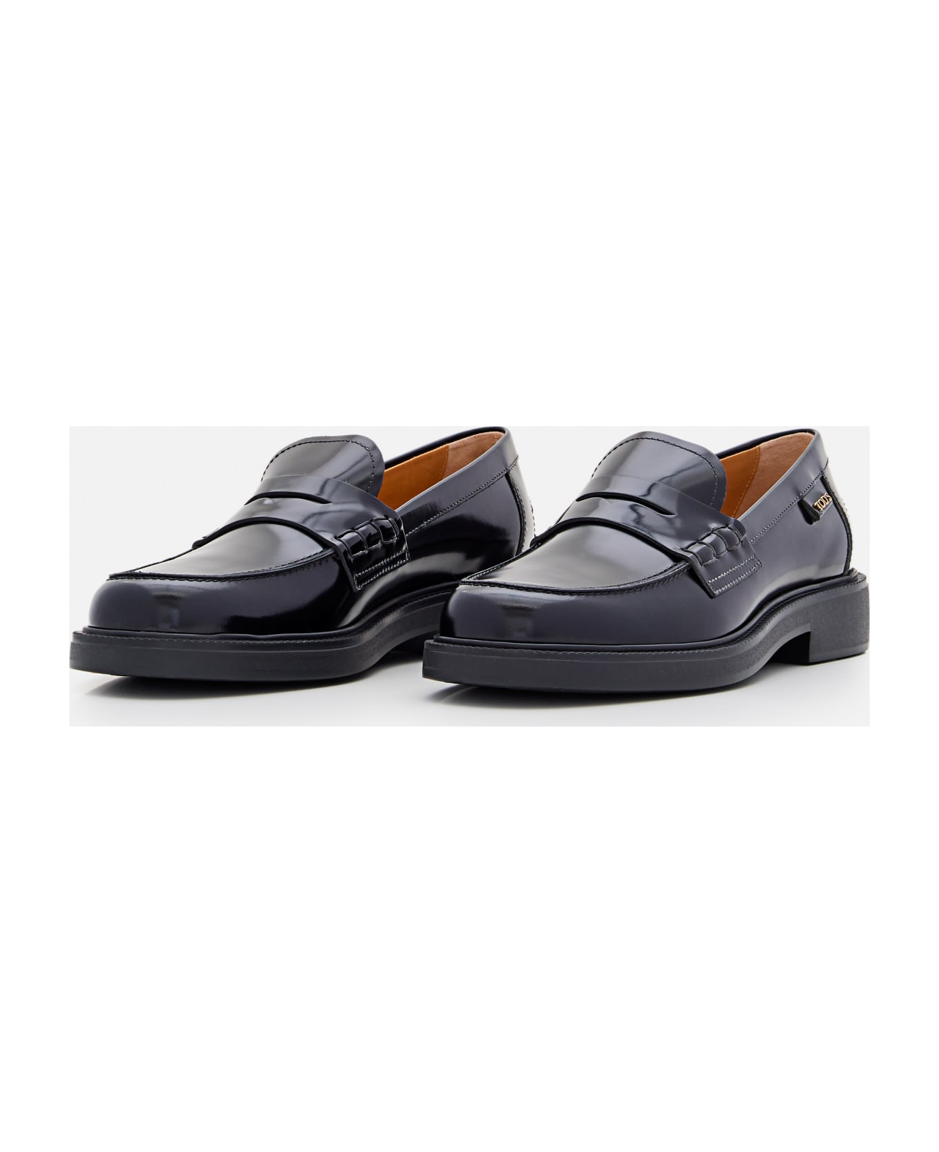 Tod
s Leather Loafers - Black
