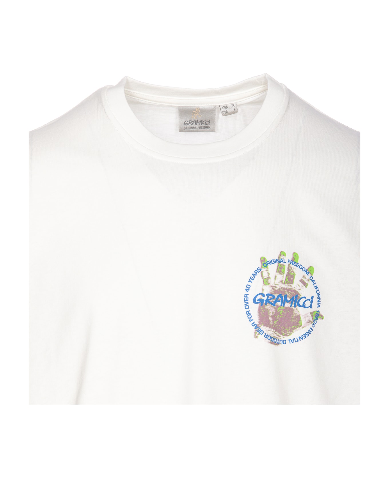 Gramicci Climber's Hand T-shirt - White