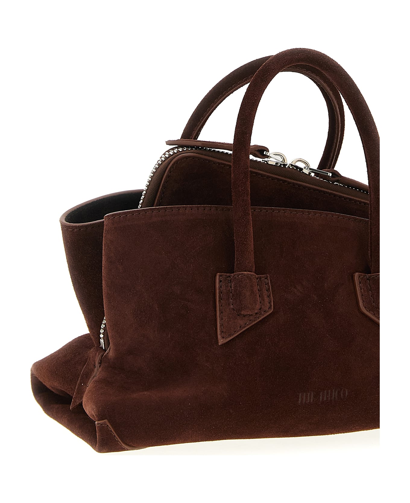 The Attico 
la Passeggiata Mini
 Handbag - Brown