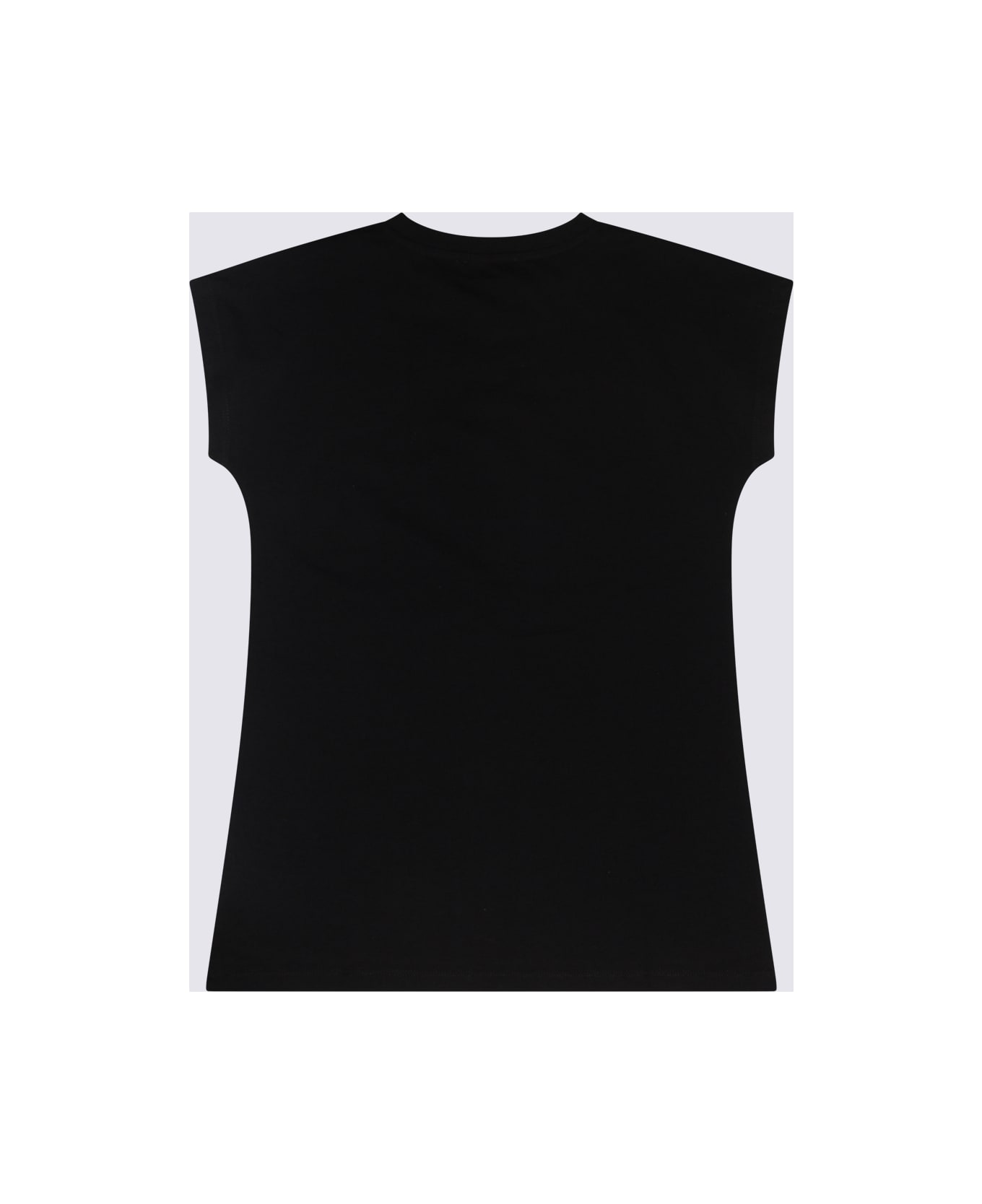 Balmain Black Cotton Dress - Black