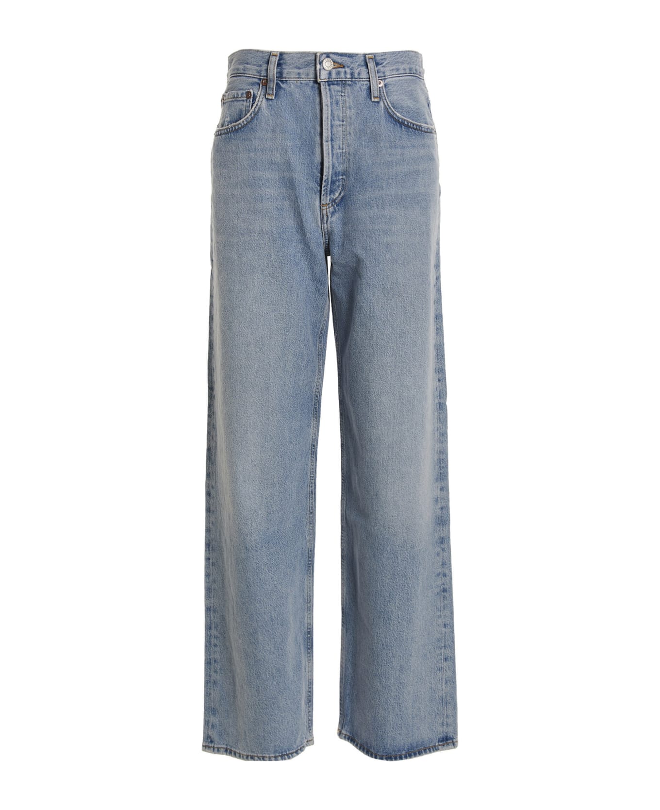 AGOLDE Jeans 'low Rise Baggy' - Light Blue