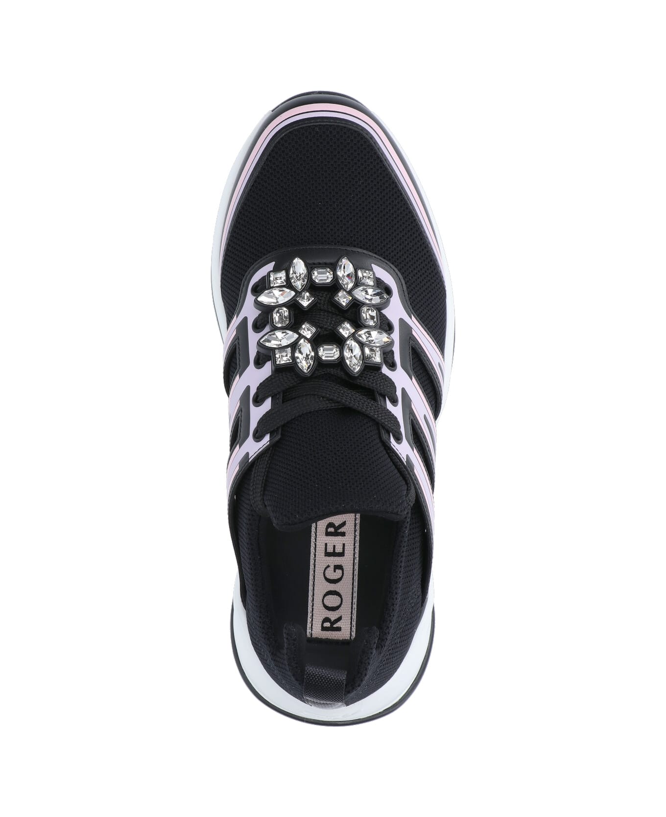 Roger Vivier "viv
 Run" Sneakers - Black  