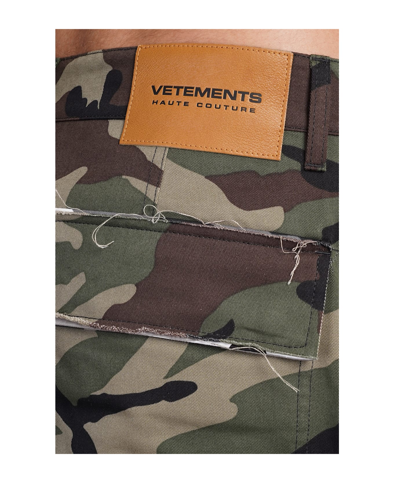 VETEMENTS Pants In Camouflage Cotton - camouflage