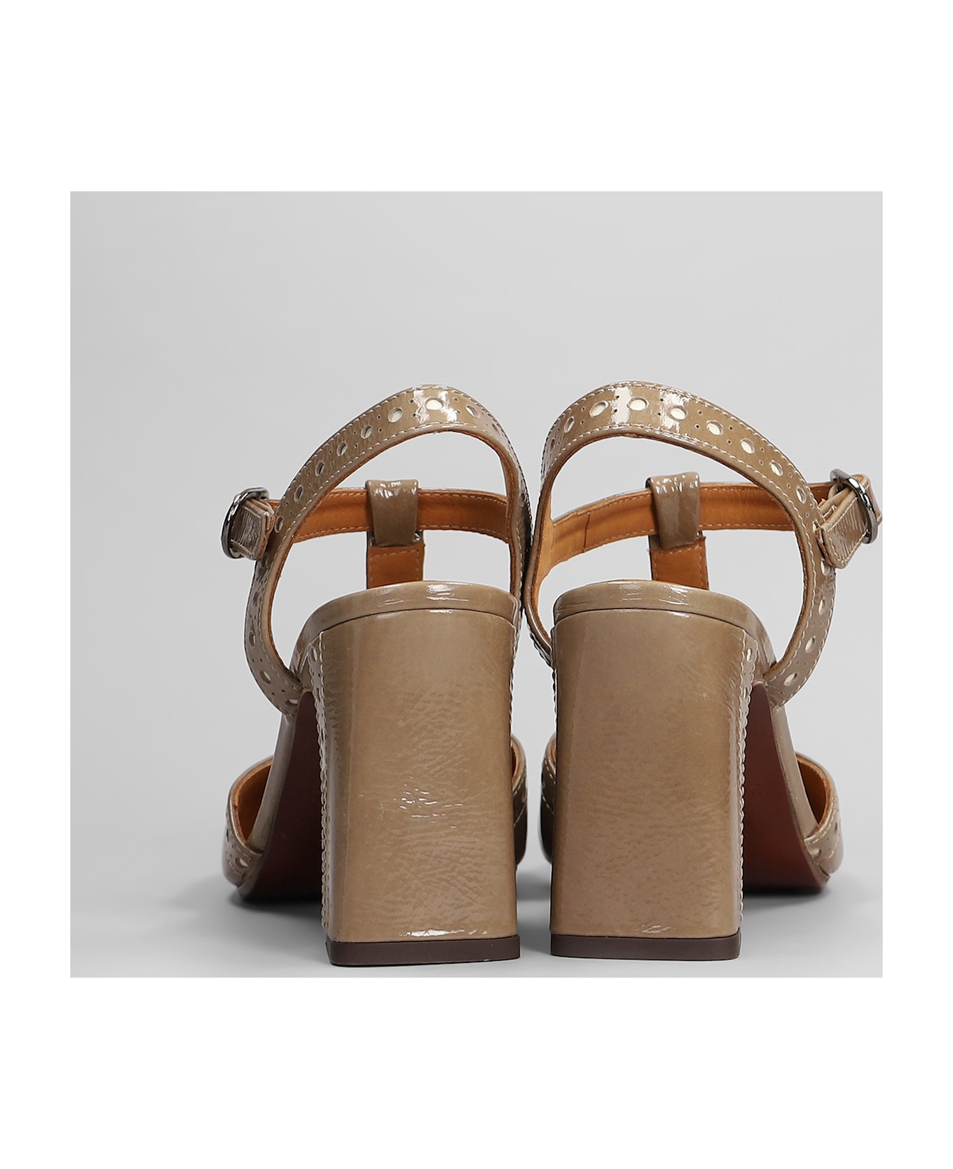 Chie Mihara Mira 46 Pumps In Taupe Leather - taupe