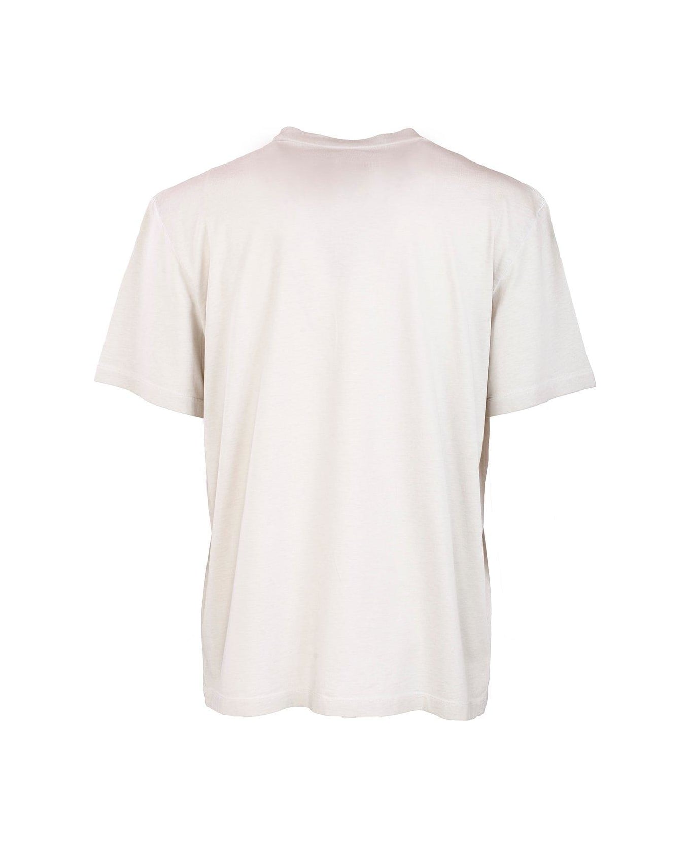 Dsquared2 Cotton Jersey T-shirt - Beige シャツ